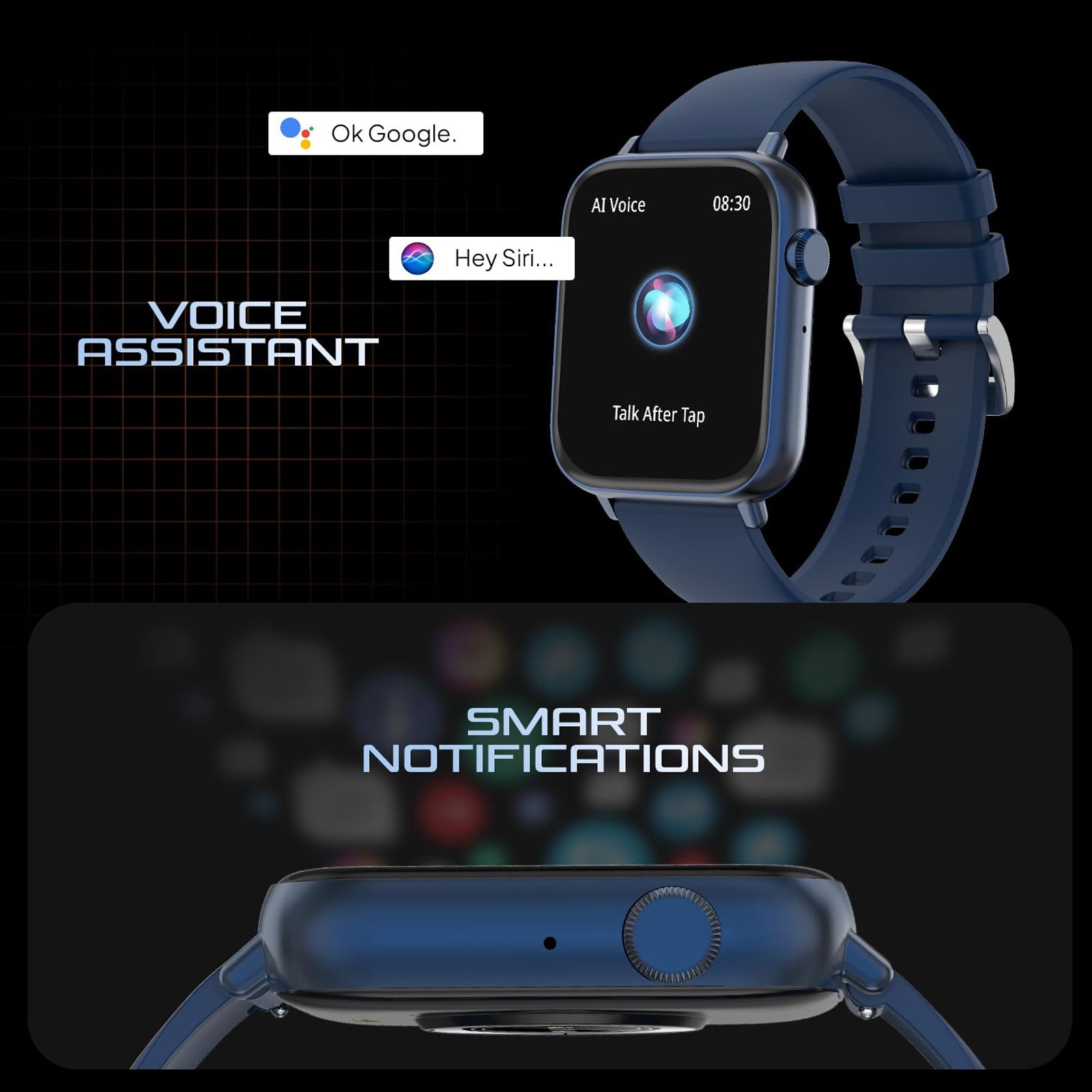 FIRE-BOLTT Ninja Fit Pro Smartwatch with Bluetooth Calling (50.8mm LCD HD Display, IP67 Water Resistant, Blue Strap) FIRE-BOLTT Ninja Fit Pro Smartwatch with Bluetooth Calling (50.8mm LCD HD Display, IP67 Water Resistant, Blue Strap)_9