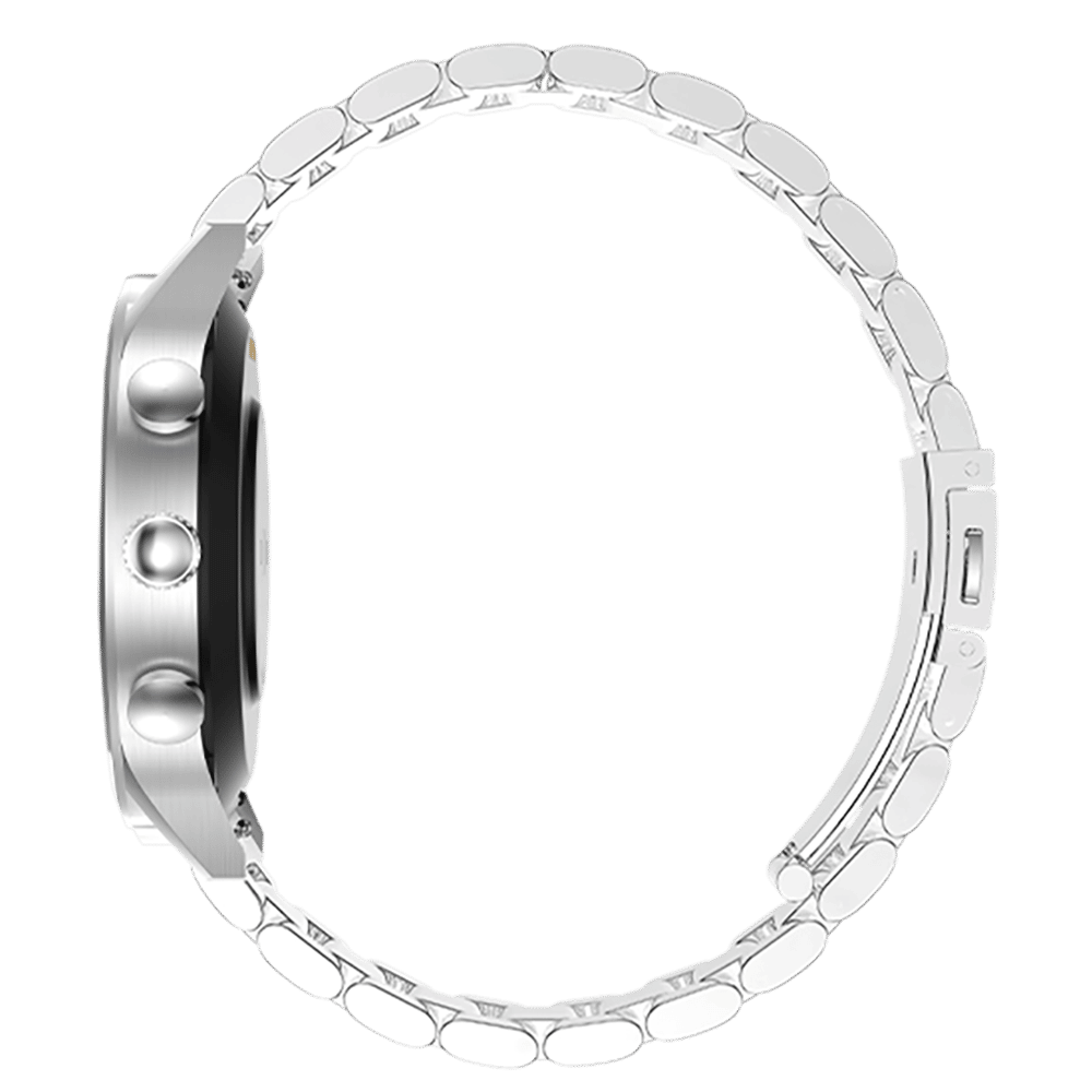 FIRE-BOLTT Infinity Luxe Smartwatch with Bluetooth Calling (40.64mm HD Display, IP67 Water Resistant, Silver Strap)_5