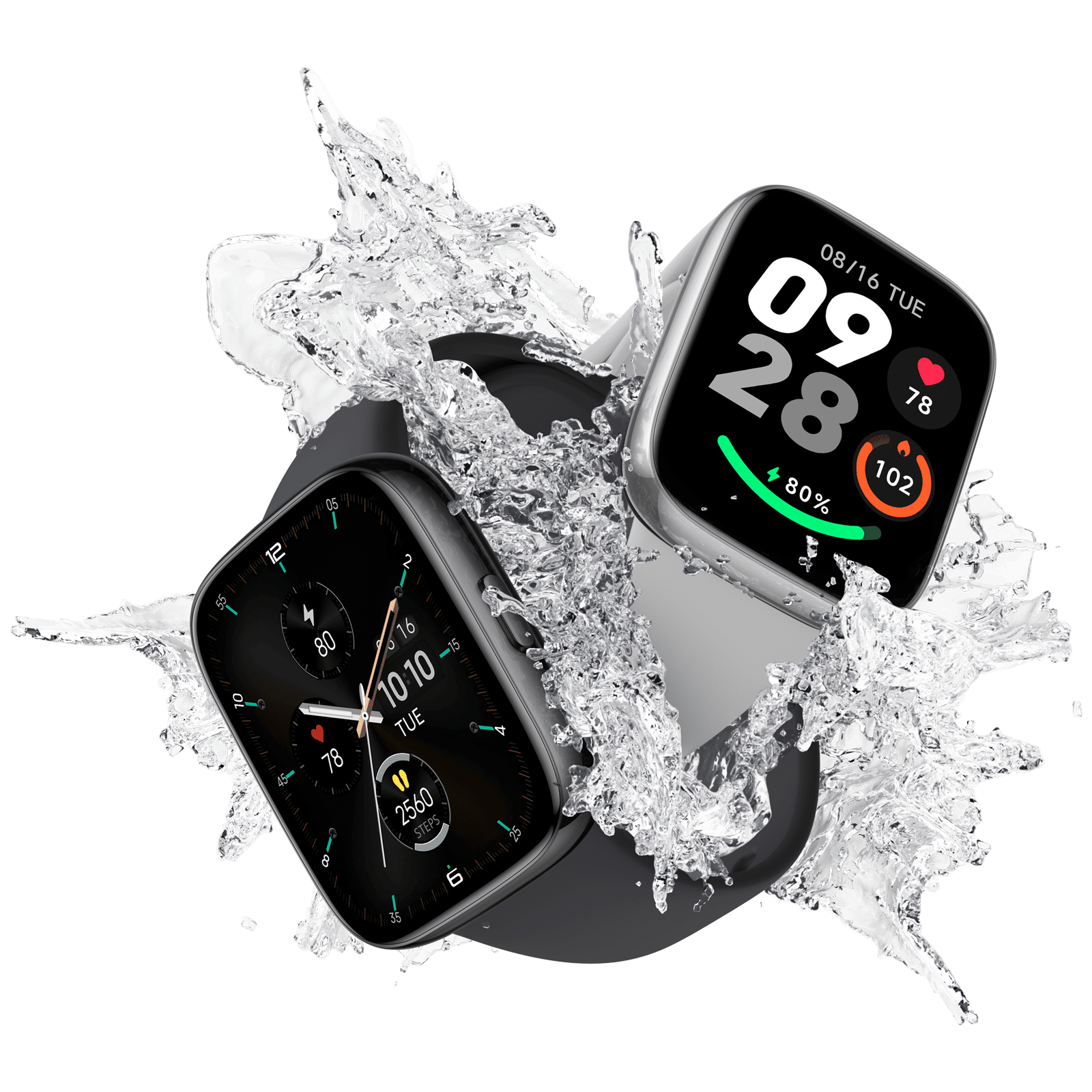 Redmi Watch 3 Active Smartwatch with Bluetooth Calling (46.4mm LCD Display, 5ATM Water Resistant, Platinum Grey Strap)_6