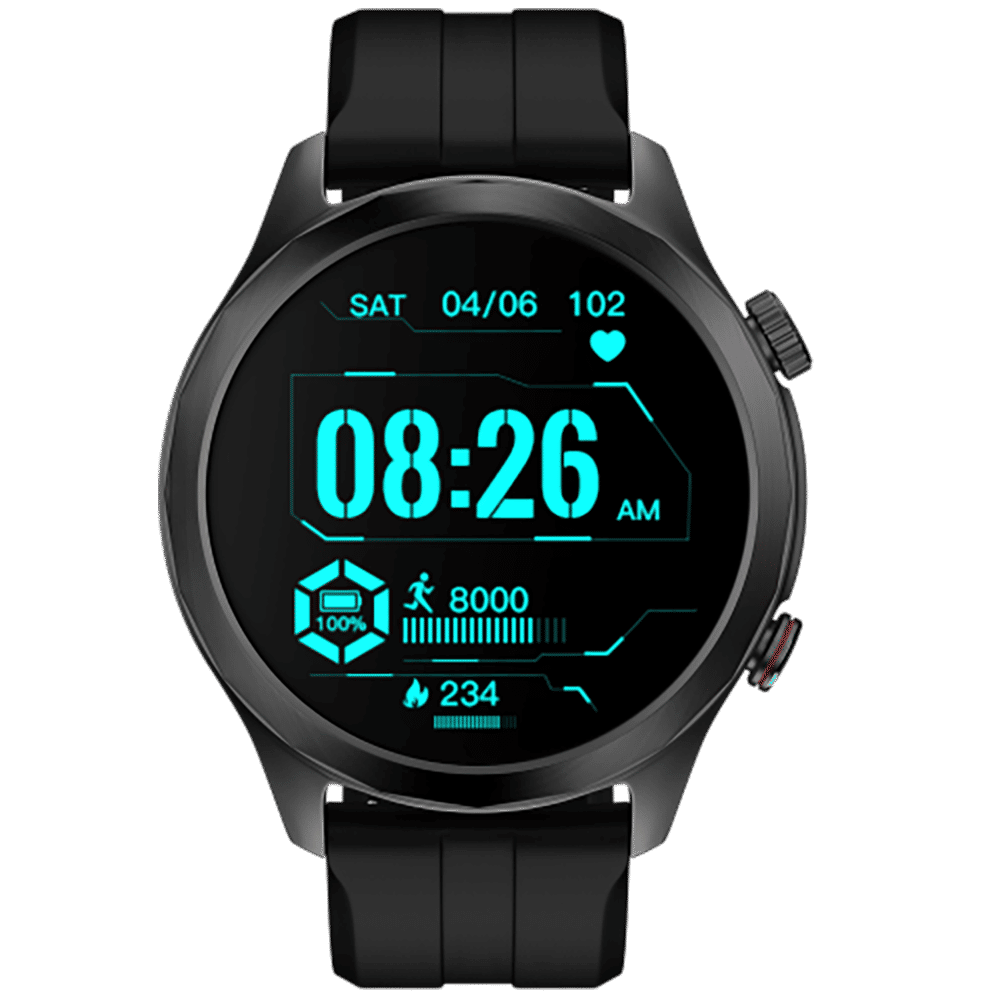 noise NoiseFit Twist Pro Smartwatch with Bluetooth Calling (35.56mm HD Display, IP68 Water Resistant, Jet Black Strap) noise NoiseFit Twist Pro Smartwatch with Bluetooth Calling (35.56mm HD Display, IP68 Water Resistant, Jet Black Strap)_1