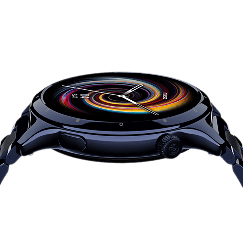 noise NoiseFit Mettle Smartwatch with Bluetooth Calling (35.56mm HD Display, IP68 Water Resistant, Elite Black Strap)_6