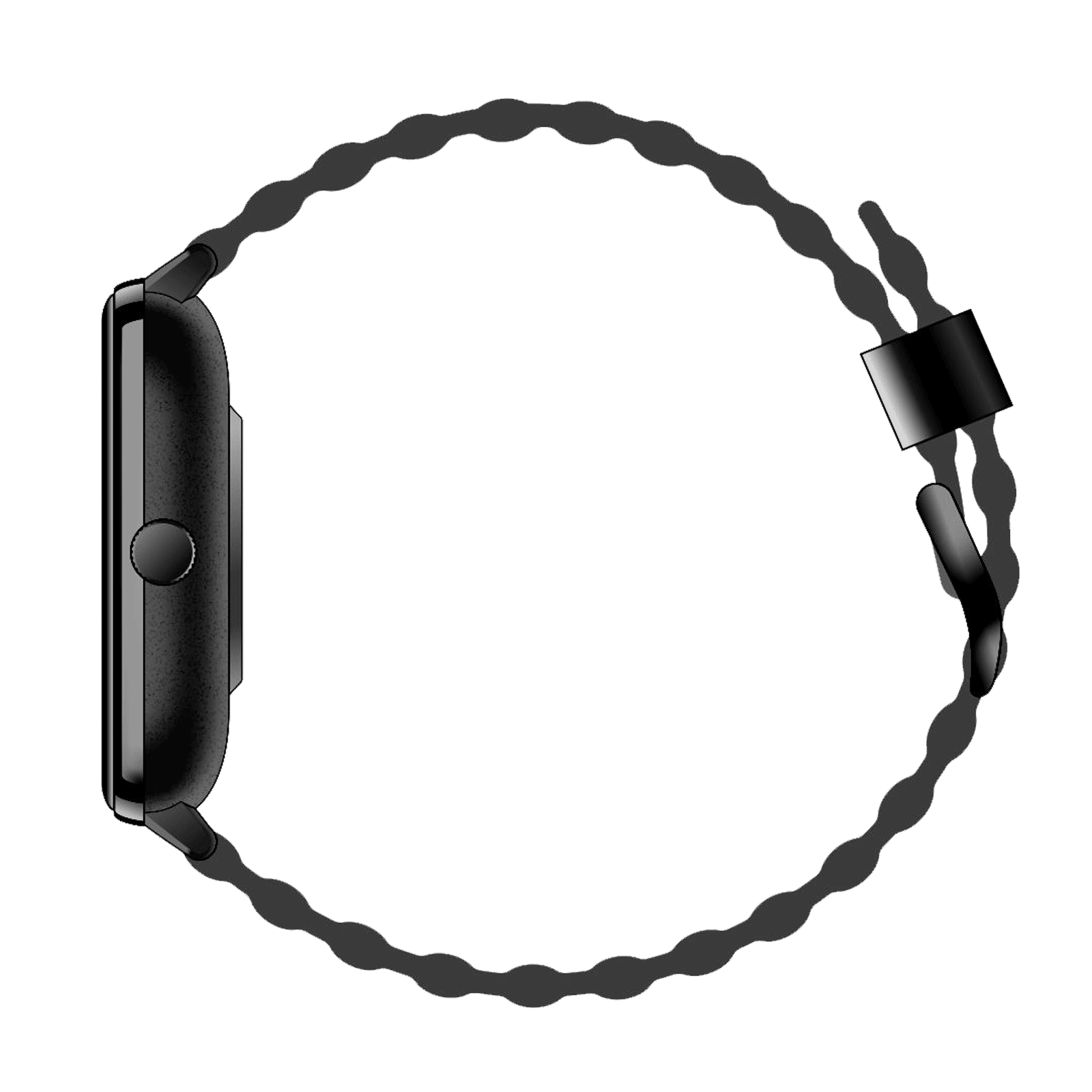 Croma Stride Smartwatch with Bluetooth Calling (1.8 inches, IPS Display, IP68 Sweat Resistant, Black Strap)_5