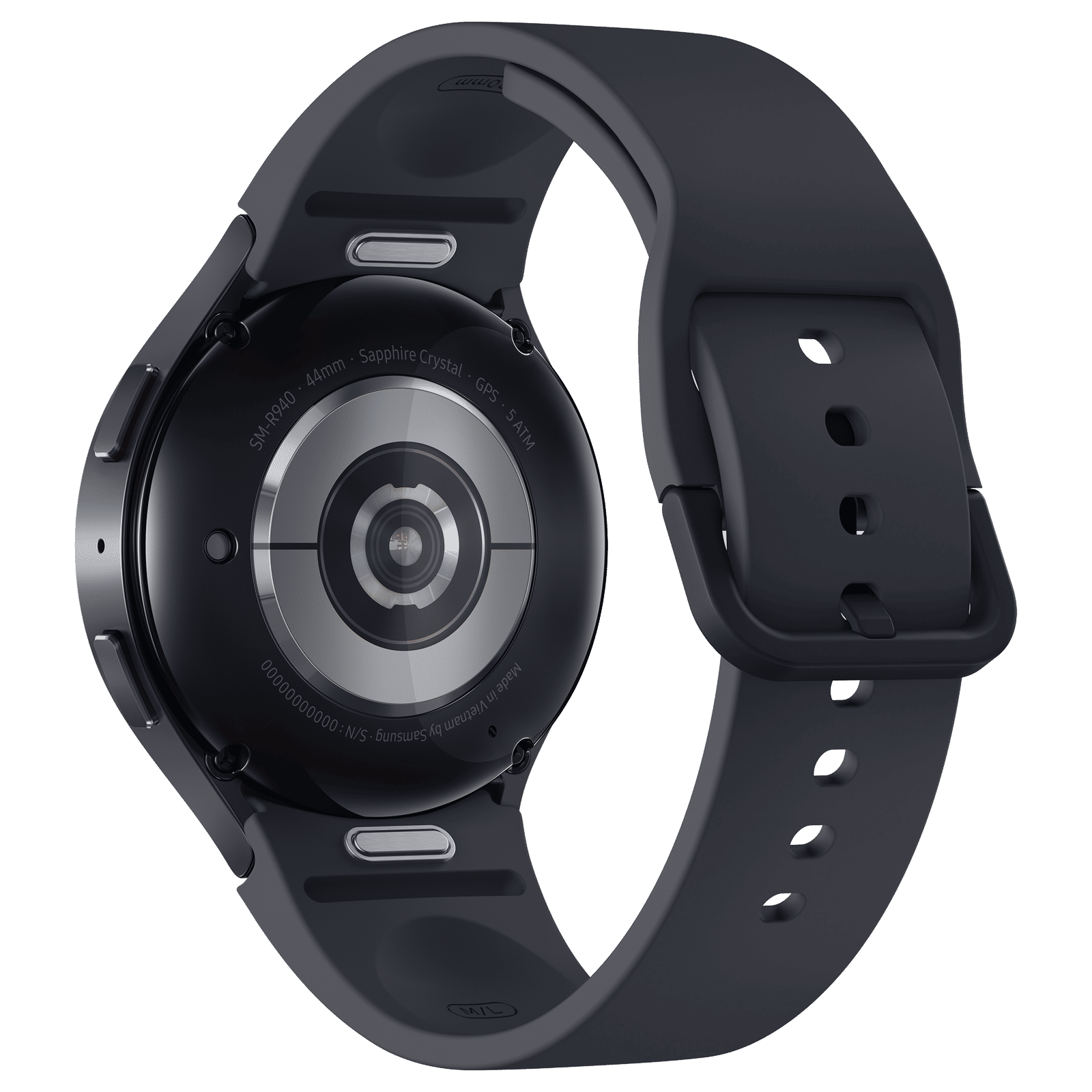 SAMSUNG Galaxy Watch6 Smartwatch with Bluetooth Calling (44mm Super AMOLED Display, IP68 Water Resistant, Black Strap)_7