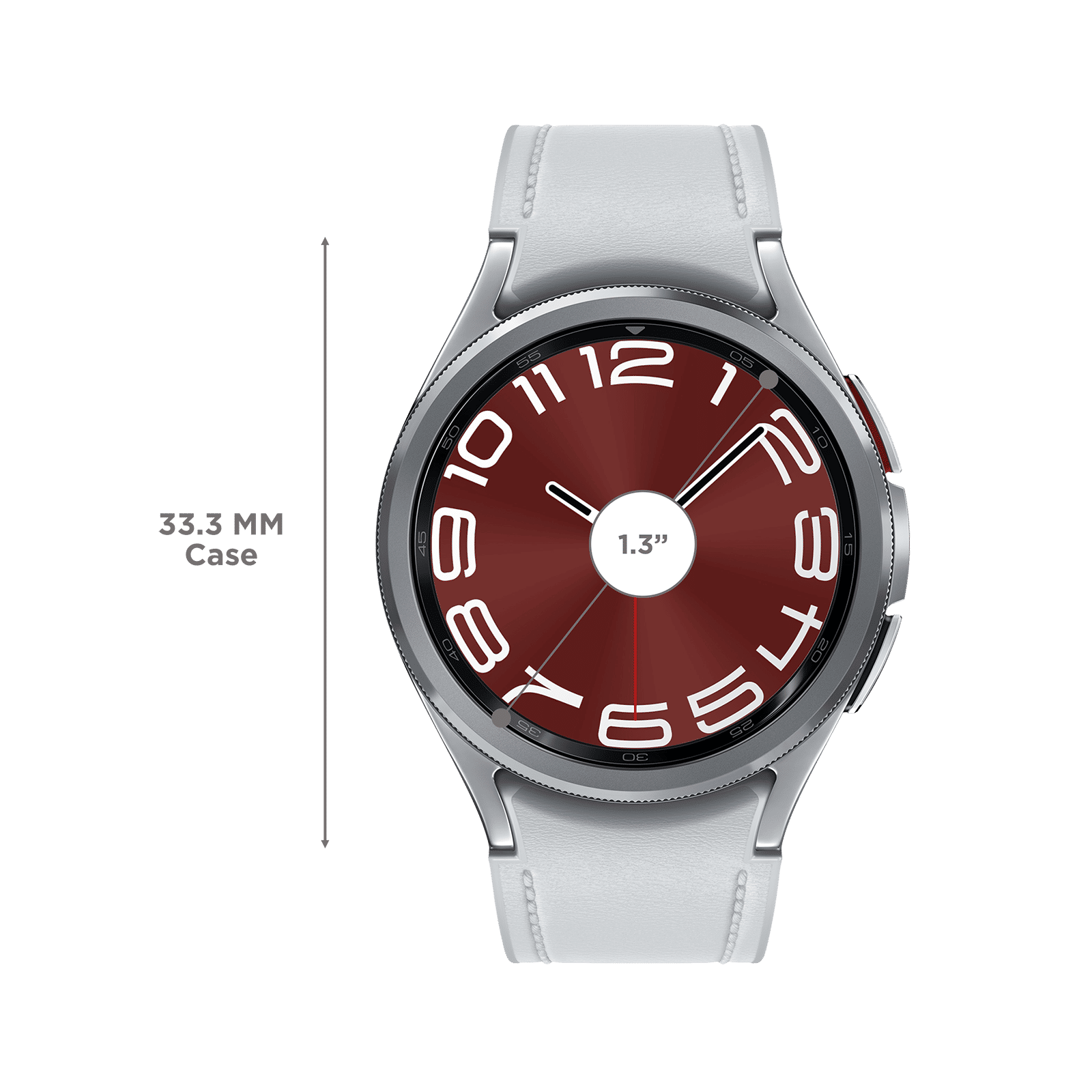 SAMSUNG Galaxy Watch6 Classic Smartwatch with Bluetooth Calling (43mm Super AMOLED Display, IP68 Water Resistant, Silver Strap) SAMSUNG Galaxy Watch6 Classic Smartwatch with Bluetooth Calling (43mm Super AMOLED Display, IP68 Water Resistant, Silver Strap)_3