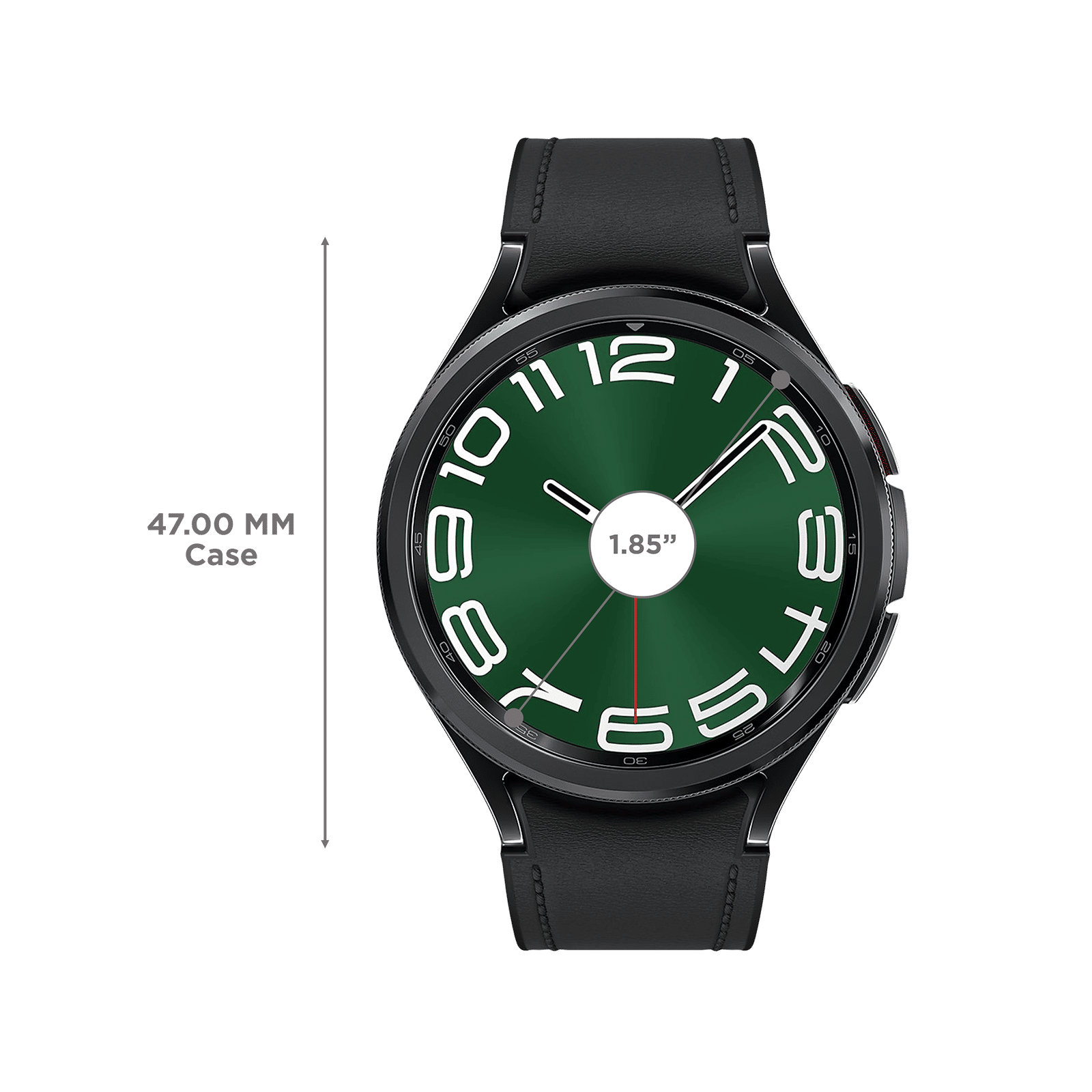 SAMSUNG Galaxy Watch6 Classic GPS+Wi-Fi+4G SIM+Bluetooth Wear OS Smartwatch (47mm Super AMOLED Display, IP68 Water Resistant, Black Strap)_3