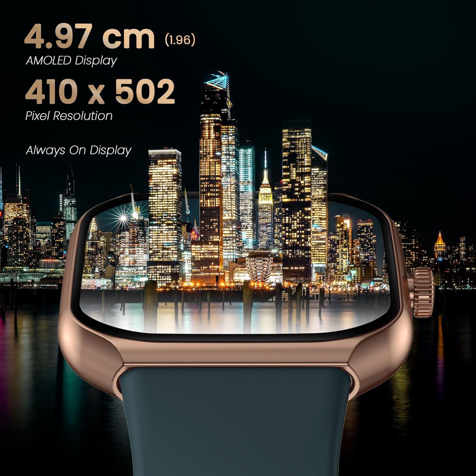 TITAN Smart 3.0 Smartwatch with Bluetooth Calling (49.7mm Super AMOLED Display, IP68 Water Resistant, Wine Red Strap) TITAN Smart 3.0 Smartwatch with Bluetooth Calling (49.7mm Super AMOLED Display, IP68 Water Resistant, Wine Red Strap)_8