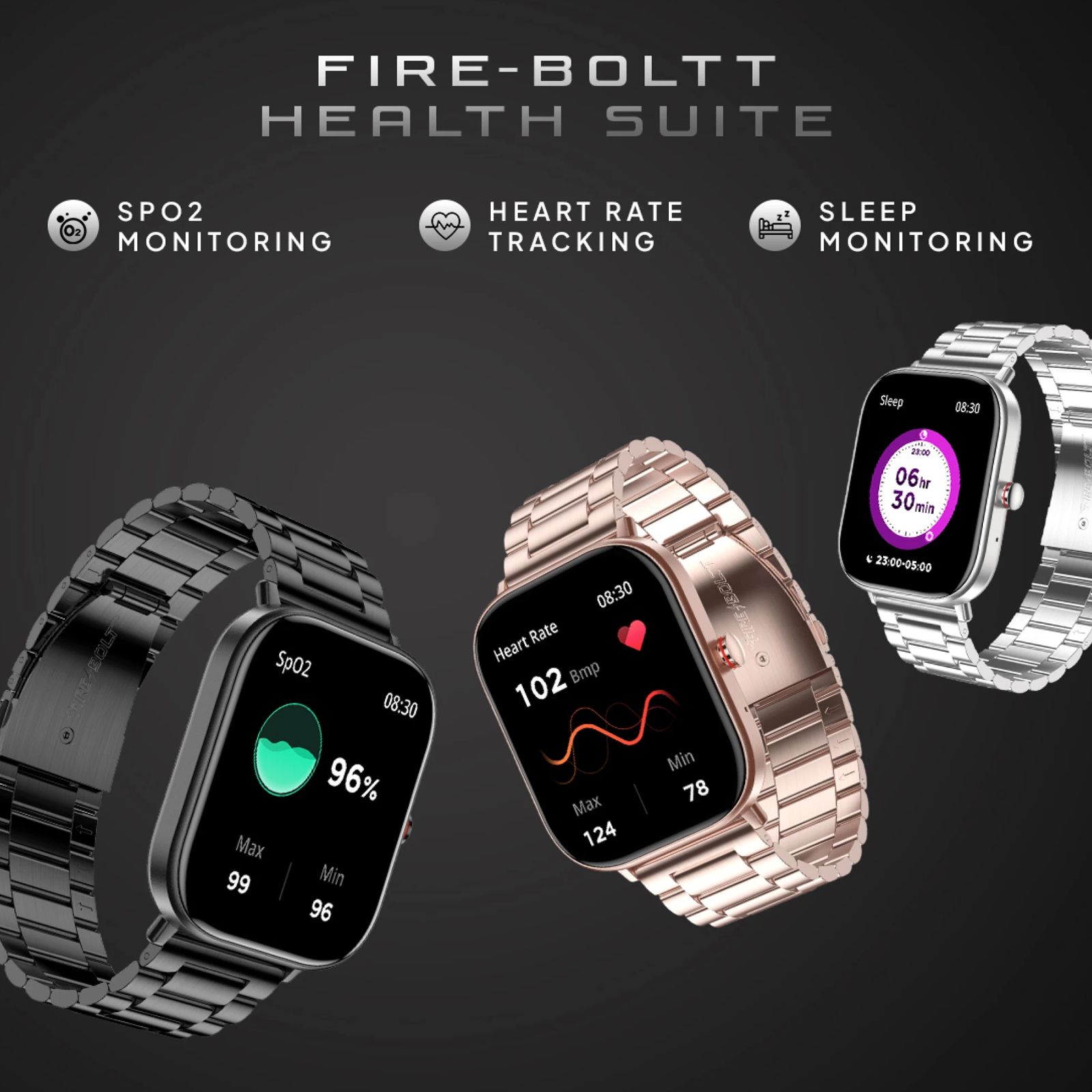 FIRE-BOLTT Starlight Smartwatch with Bluetooth Calling (51mm TFT HD Display, IP68 Water Resistant, Rose Gold Strap) FIRE-BOLTT Starlight Smartwatch with Bluetooth Calling (51mm TFT HD Display, IP68 Water Resistant, Rose Gold Strap)_9