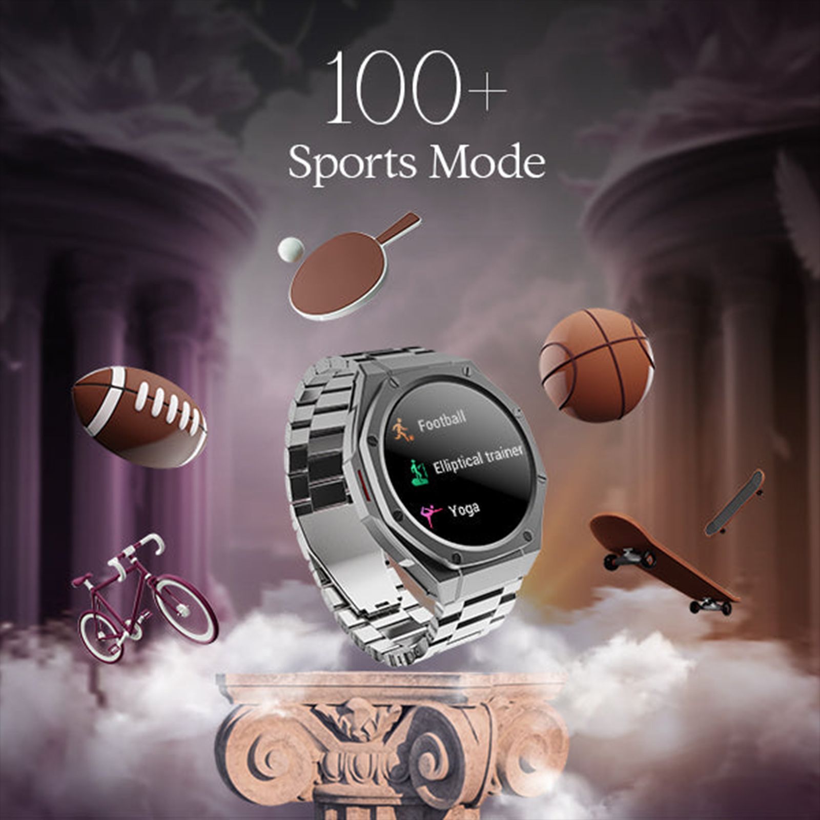 boAt Enigma X600 Smartwatch with Bluetooth Calling (42mm, AMOLED Display, IP68 Water Resistant, Classic Silver Strap)_10