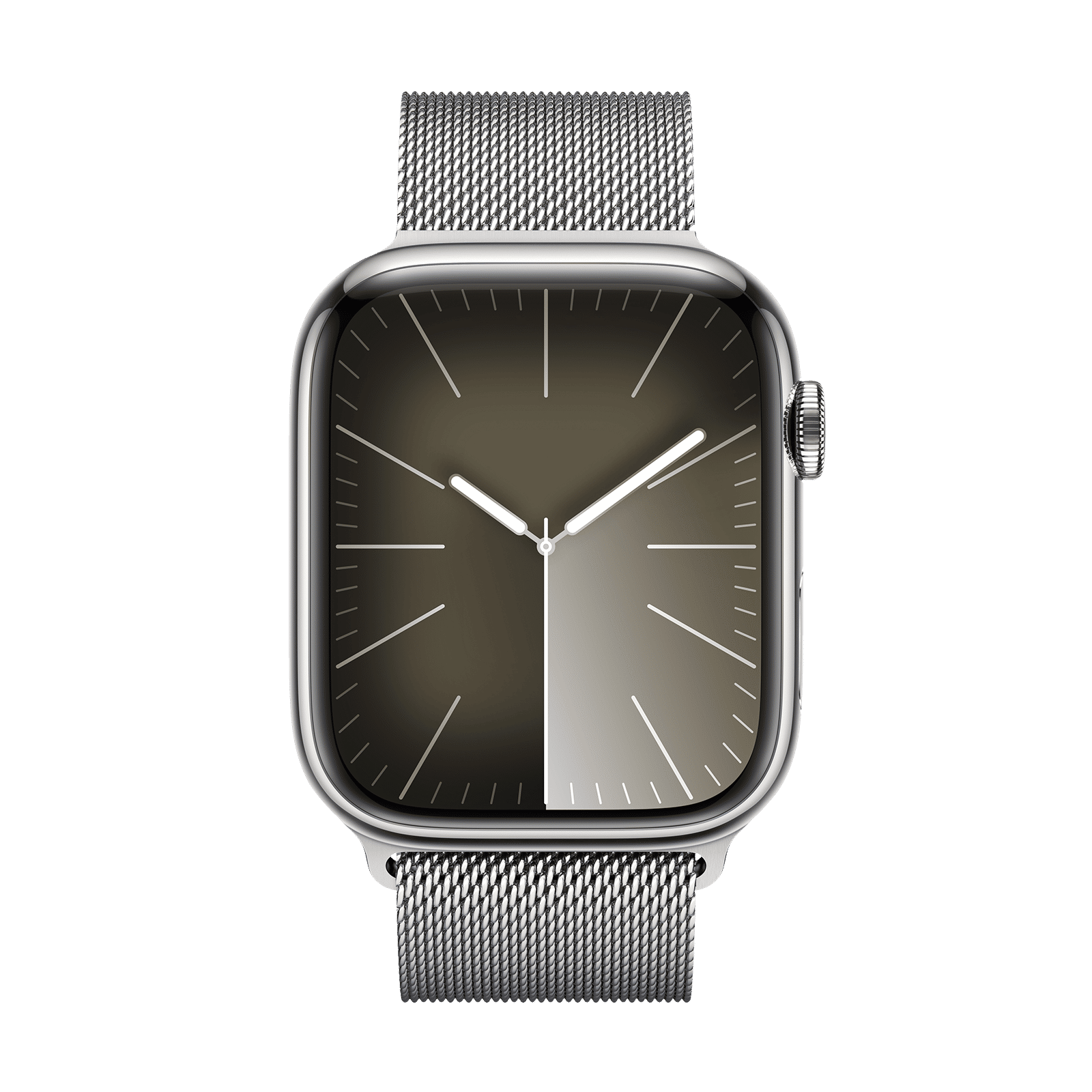 Apple Watch Series 9 GPS+Cellular with Silver Milanese Loop - M/L (45mm Display, Silver Stainless Steel Case) Apple Watch Series 9 GPS+Cellular with Silver Milanese Loop - M/L (45mm Display, Silver Stainless Steel Case)_2