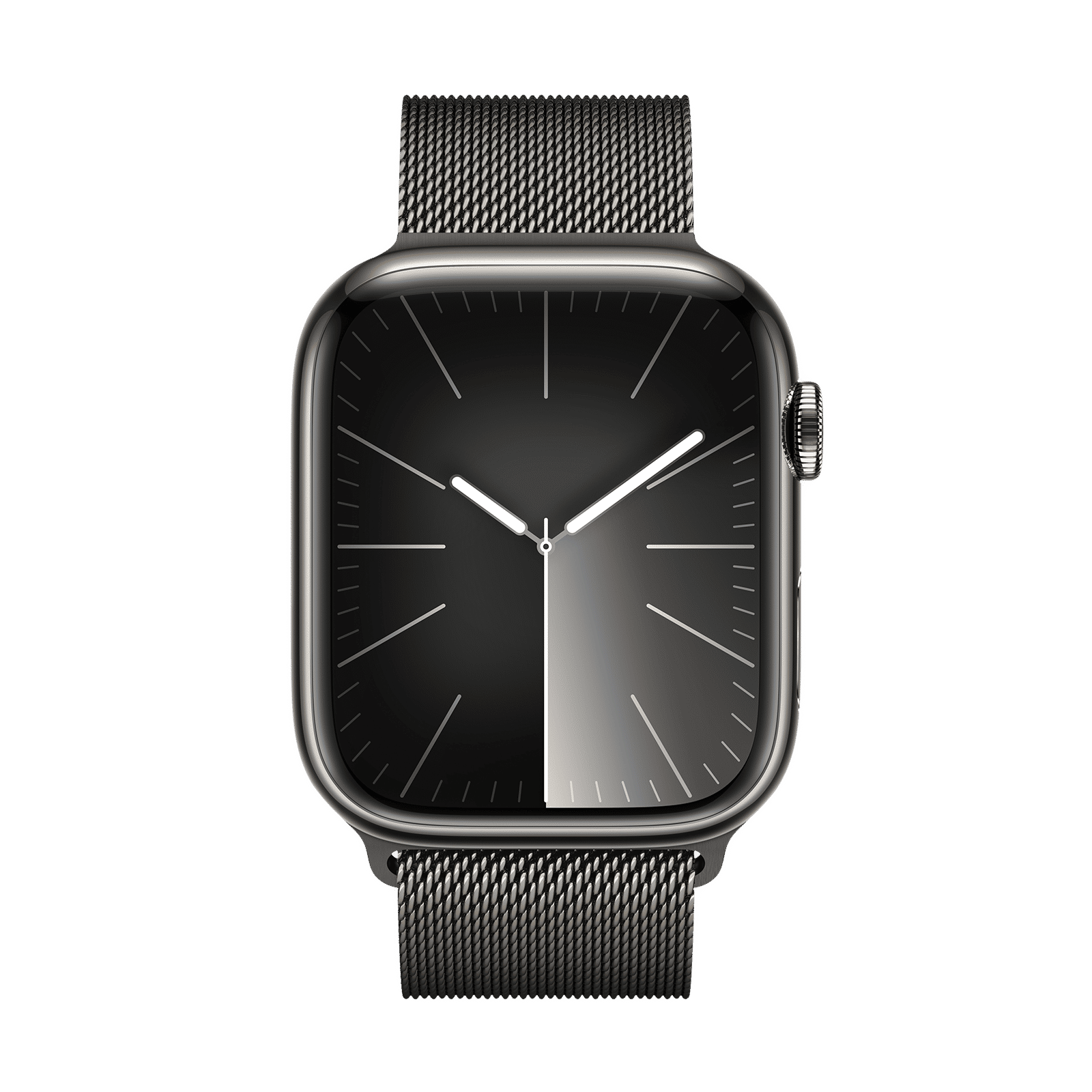 Apple Watch Series 9 GPS+Cellular with Graphite Milanese Loop - M/L (45mm Display, Graphite Stainless Steel Case) Apple Watch Series 9 GPS+Cellular with Graphite Milanese Loop - M/L (45mm Display, Graphite Stainless Steel Case)_2