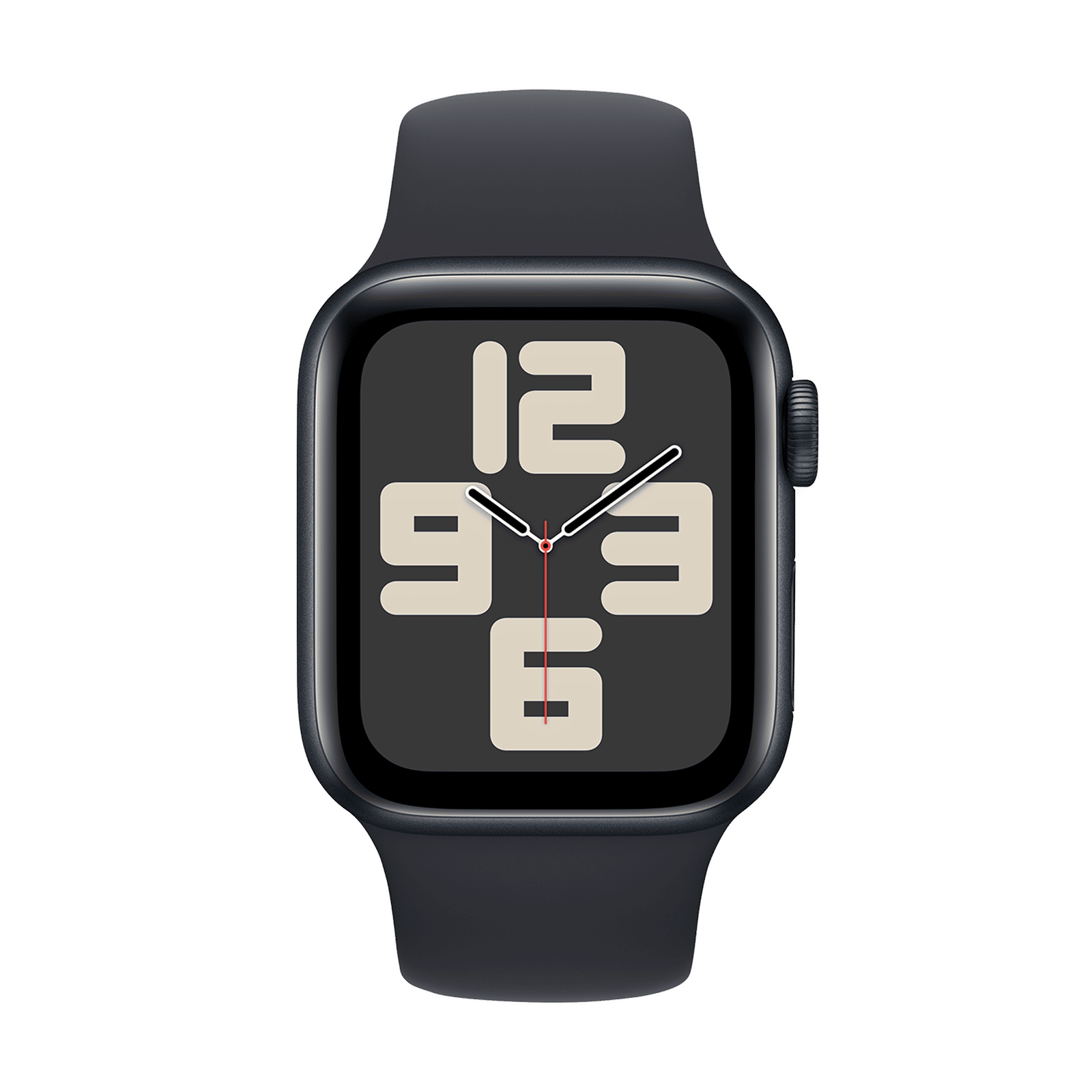Apple Watch SE GPS with Midnight Sport Band - S/M (40mm Display, Midnight Aluminium Case)_2