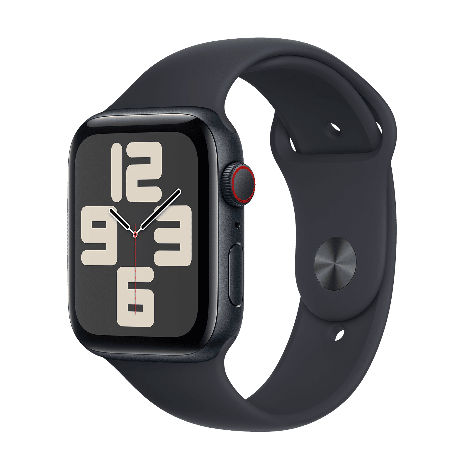 Apple Watch SE GPS+Cellular with Midnight Sport Band - S/M (44mm Display, Midnight Aluminium Case) Apple Watch SE GPS+Cellular with Midnight Sport Band - S/M (44mm Display, Midnight Aluminium Case)_1