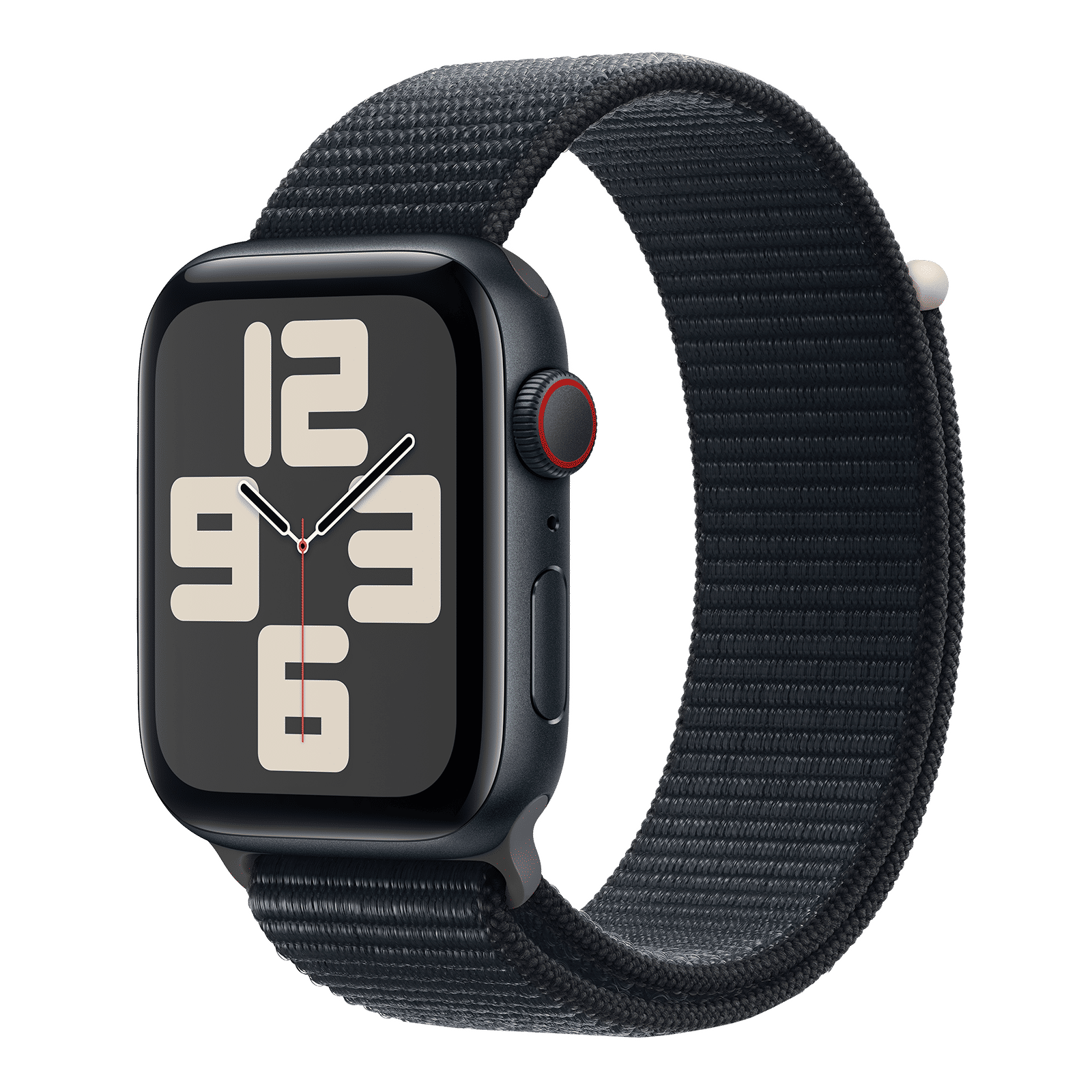 Apple Watch SE GPS+Cellular with Midnight Sport Loop - M/L (44mm Display, Midnight Aluminium Case) Apple Watch SE GPS+Cellular with Midnight Sport Loop - M/L (44mm Display, Midnight Aluminium Case)_1