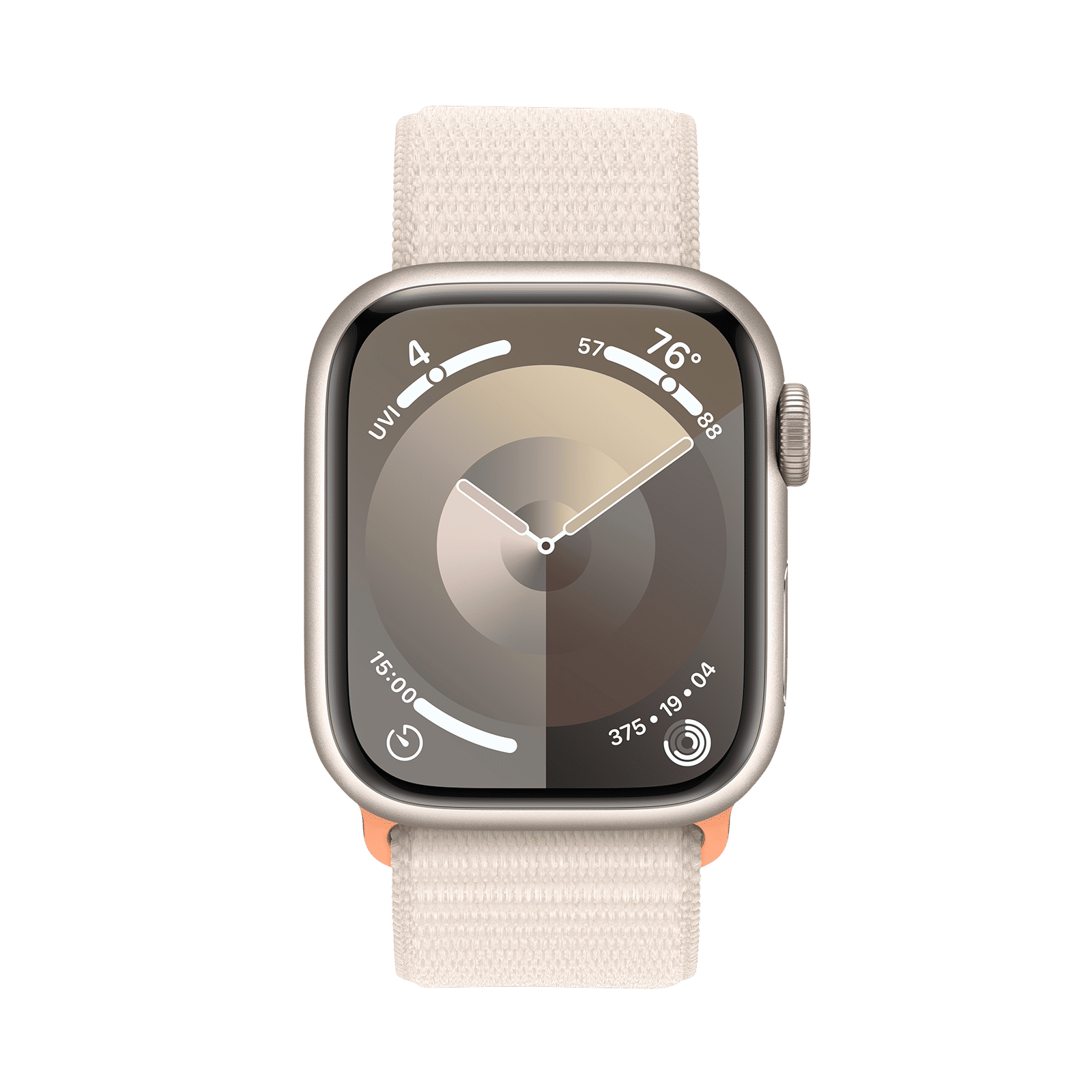 Apple Watch Series 9 GPS with Starlight Sport Loop - S/M (41mm Display, Starlight Aluminium Case) Apple Watch Series 9 GPS with Starlight Sport Loop - S/M (41mm Display, Starlight Aluminium Case)_2