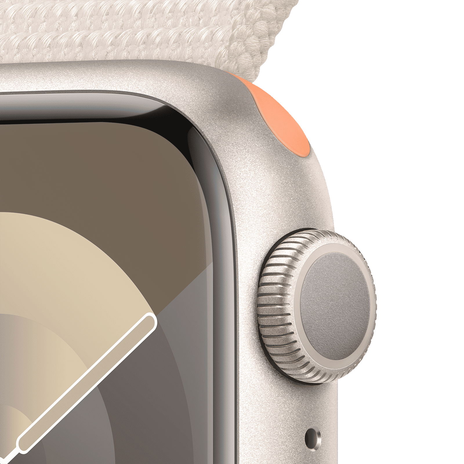 Apple Watch Series 9 GPS with Starlight Sport Loop - S/M (41mm Display, Starlight Aluminium Case) Apple Watch Series 9 GPS with Starlight Sport Loop - S/M (41mm Display, Starlight Aluminium Case)_3