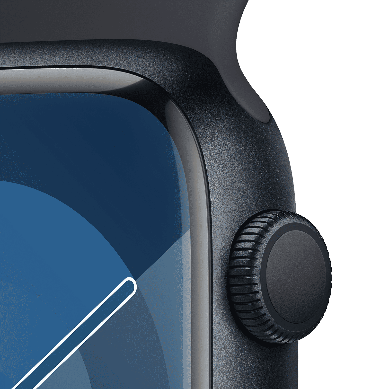 Apple Watch Series 9 GPS with Midnight Sport Band - S/M (45mm Display, Midnight Aluminium Case) Apple Watch Series 9 GPS with Midnight Sport Band - S/M (45mm Display, Midnight Aluminium Case)_3