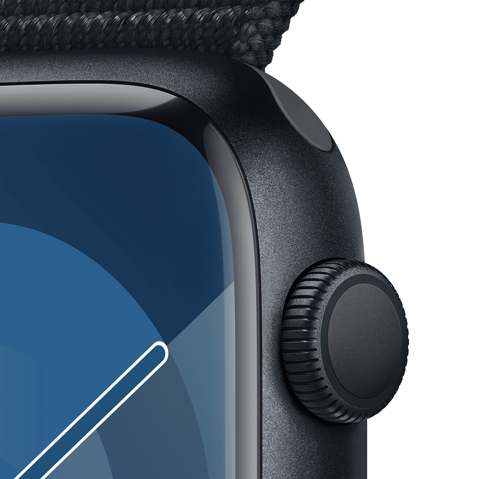 Apple Watch Series 9 GPS with Midnight Sport Loop - M/L (45mm Display, Midnight Aluminium Case) Apple Watch Series 9 GPS with Midnight Sport Loop - M/L (45mm Display, Midnight Aluminium Case)_3