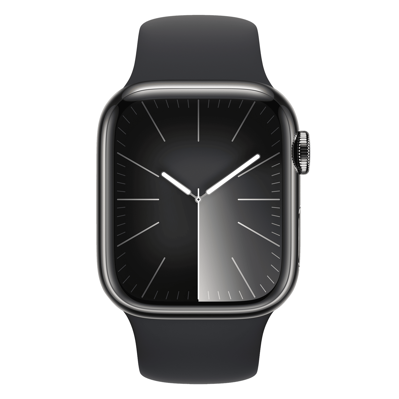 Apple Watch Series 9 GPS+Cellular with Midnight Sport Band - S/M (41mm Display, Graphite Stainless Steel Case) Apple Watch Series 9 GPS+Cellular with Midnight Sport Band - S/M (41mm Display, Graphite Stainless Steel Case)_2