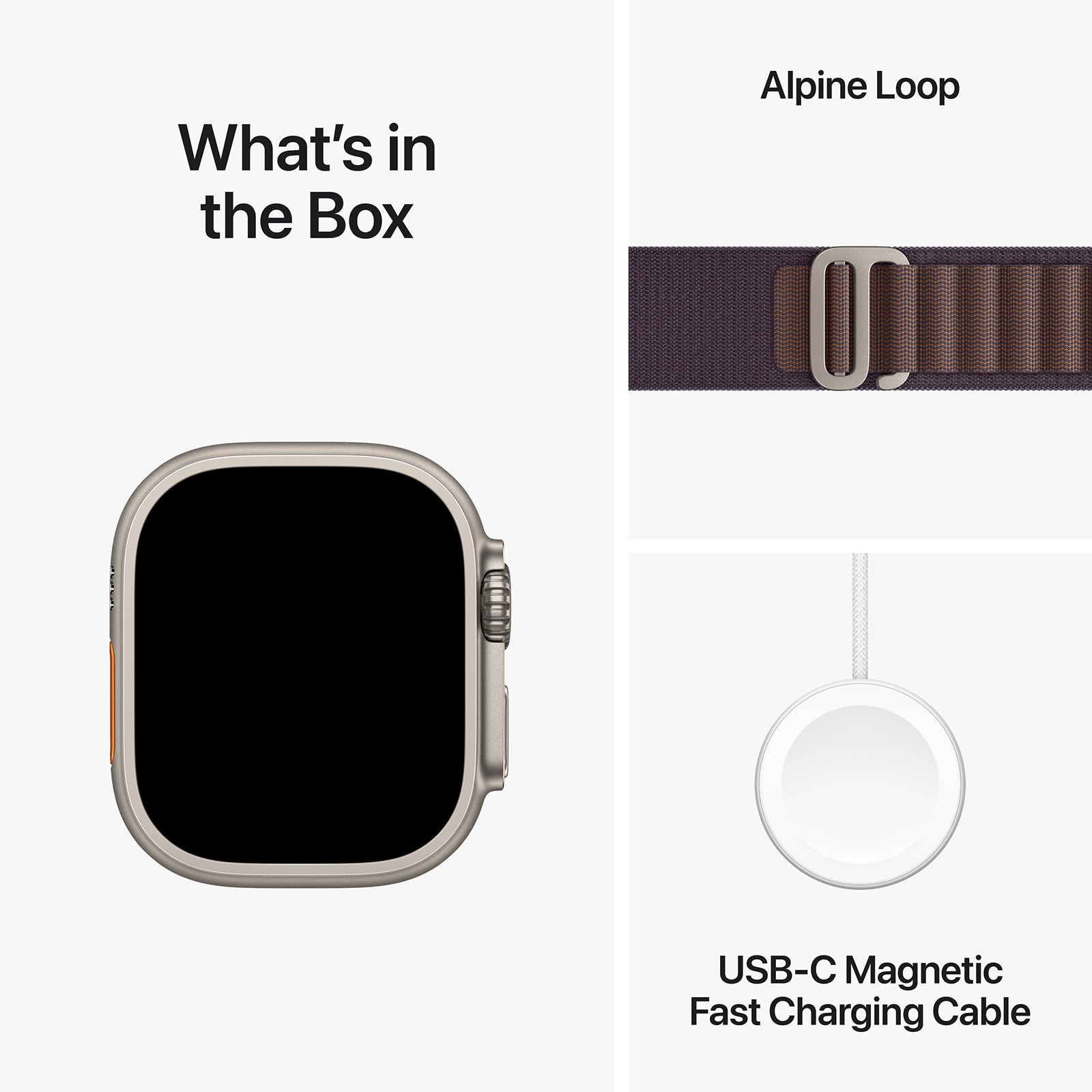 Apple Watch Ultra 2 GPS+Cellular with Indigo Alpine Loop - M/L (49mm Display, Titanium Case) Apple Watch Ultra 2 GPS+Cellular with Indigo Alpine Loop - M/L (49mm Display, Titanium Case)_9