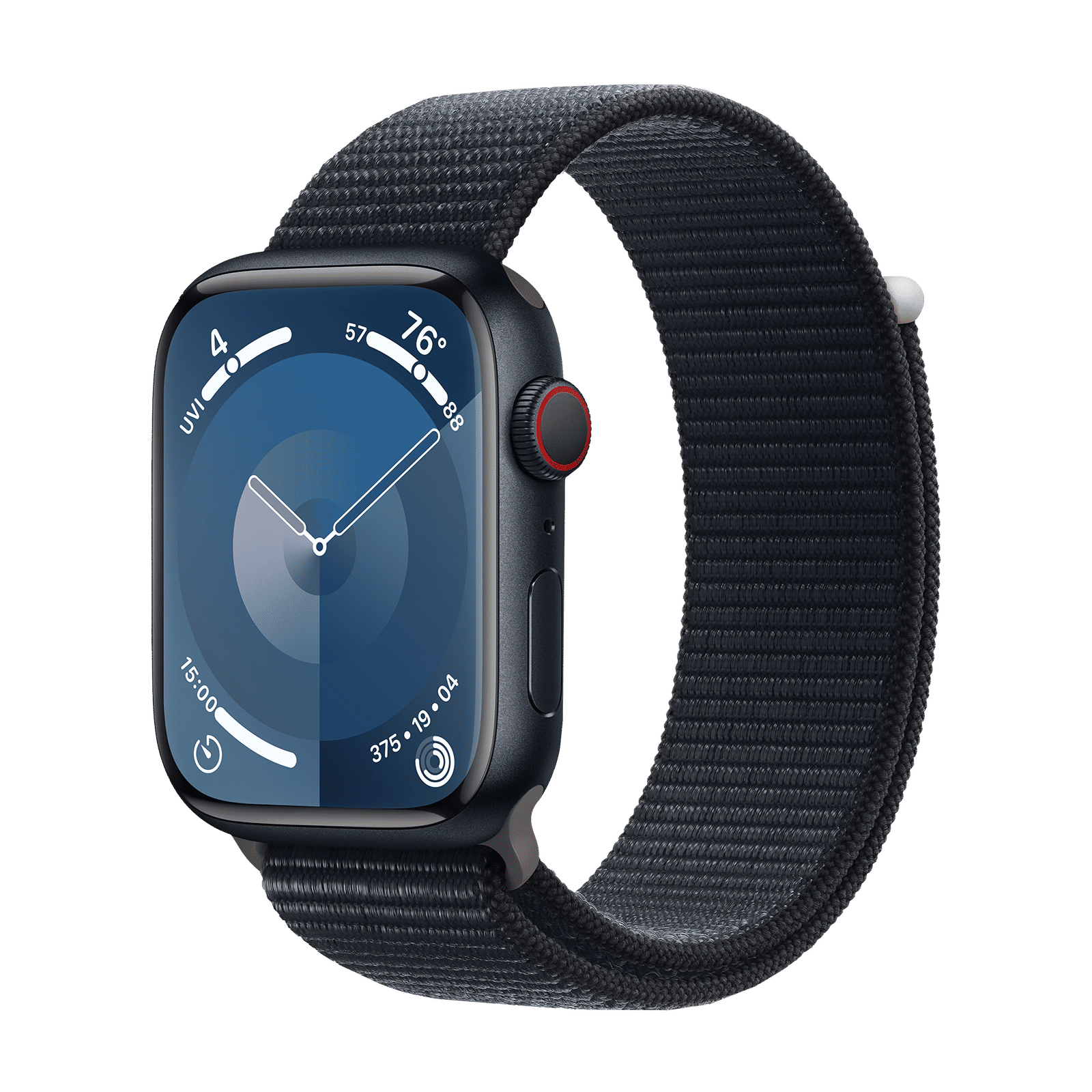 Apple Watch Series 9 GPS+Cellular with Midnight Sport Loop - M/L (45mm Display, Midnight Aluminium Case) Apple Watch Series 9 GPS+Cellular with Midnight Sport Loop - M/L (45mm Display, Midnight Aluminium Case)_1