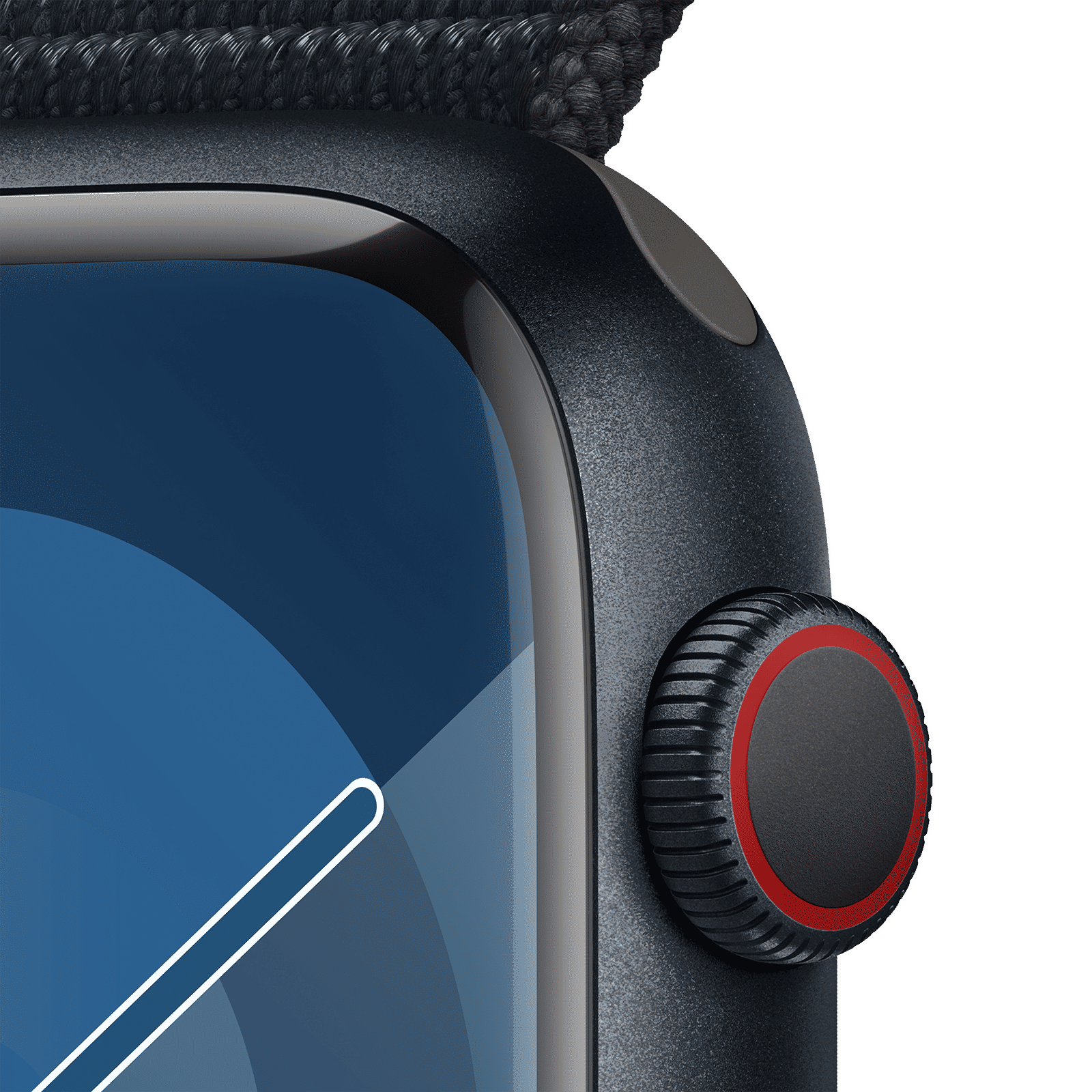 Apple Watch Series 9 GPS+Cellular with Midnight Sport Loop - M/L (45mm Display, Midnight Aluminium Case) Apple Watch Series 9 GPS+Cellular with Midnight Sport Loop - M/L (45mm Display, Midnight Aluminium Case)_3