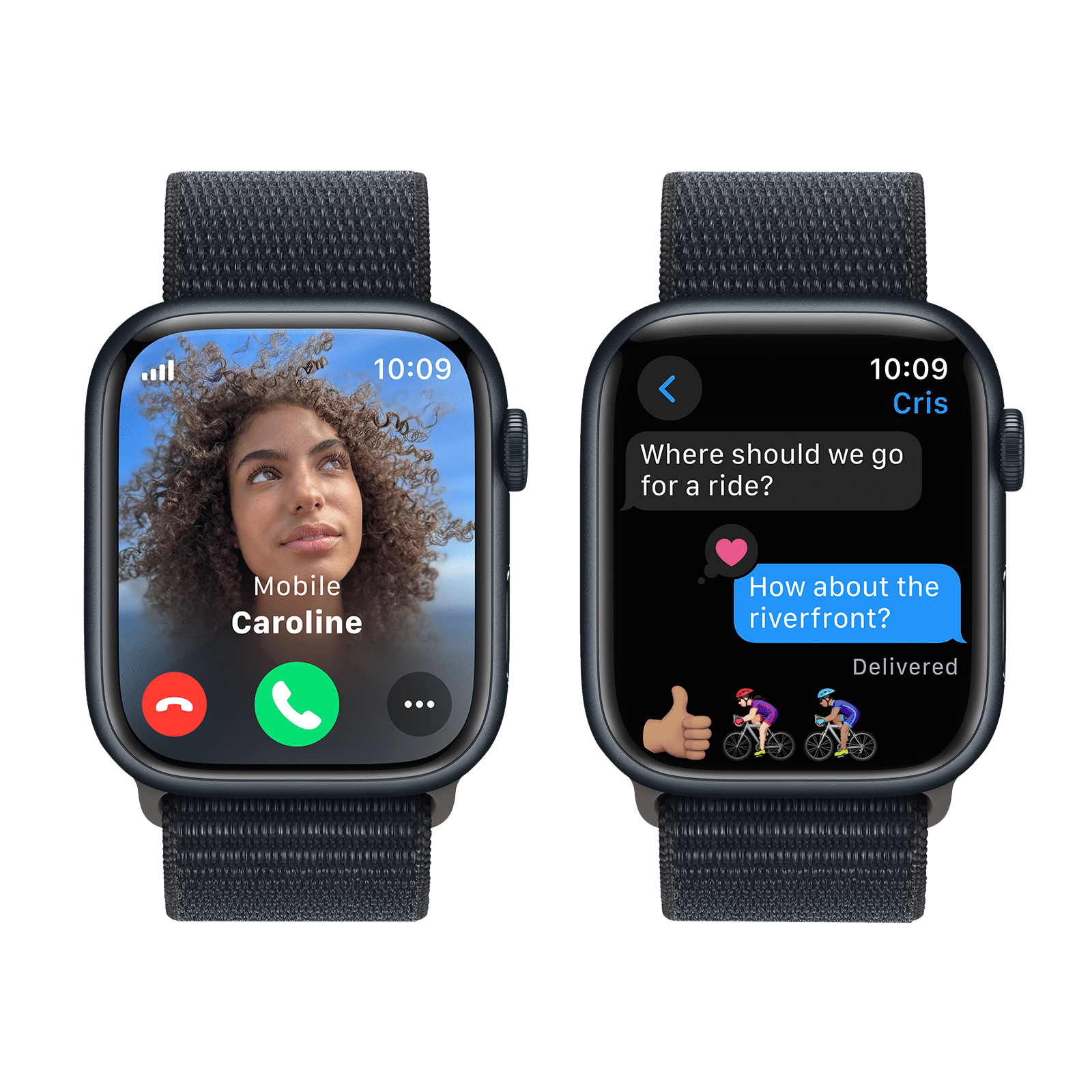 Apple Watch Series 9 GPS+Cellular with Midnight Sport Loop - M/L (45mm Display, Midnight Aluminium Case) Apple Watch Series 9 GPS+Cellular with Midnight Sport Loop - M/L (45mm Display, Midnight Aluminium Case)_6
