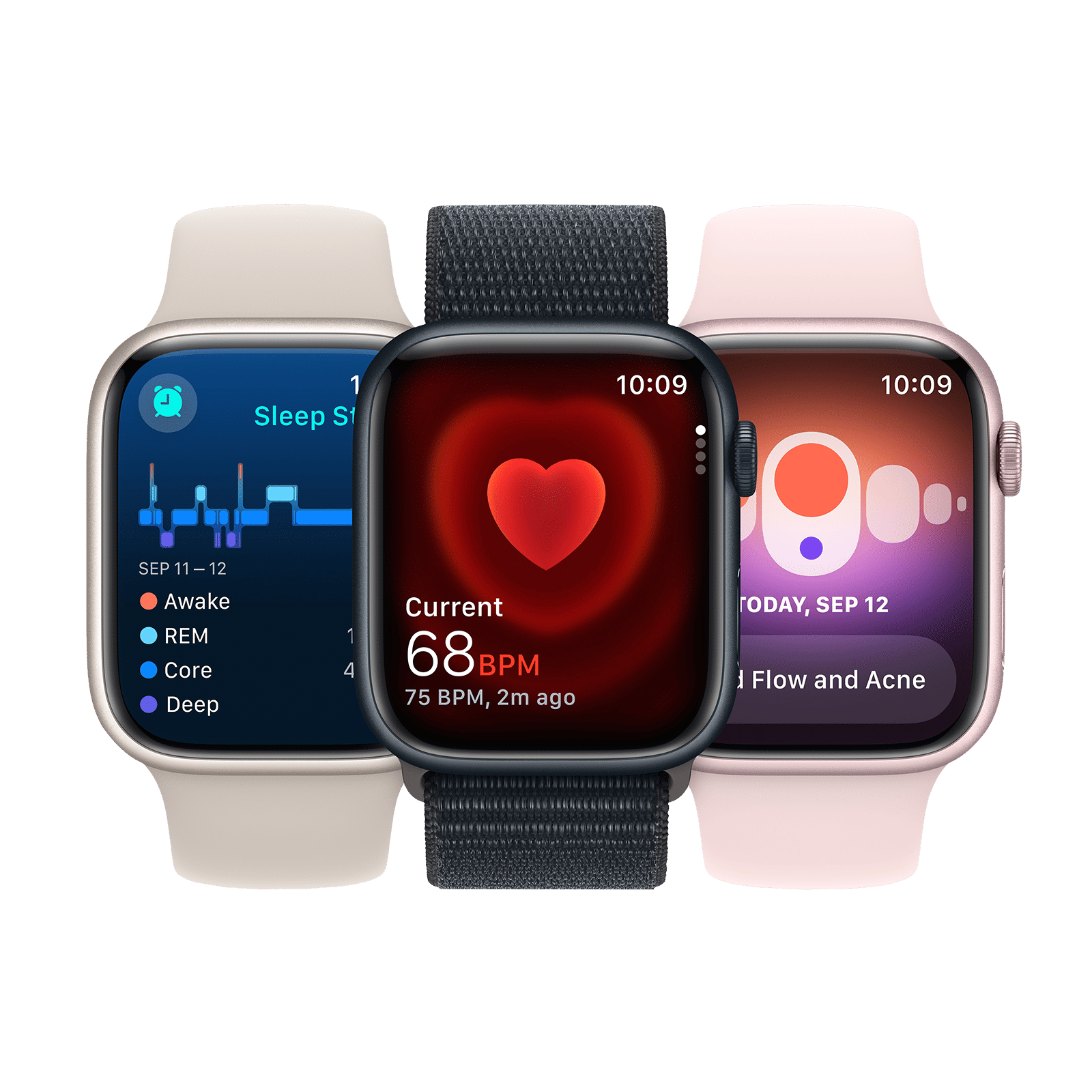 Apple Watch Series 9 GPS+Cellular with Midnight Sport Loop - M/L (45mm Display, Midnight Aluminium Case) Apple Watch Series 9 GPS+Cellular with Midnight Sport Loop - M/L (45mm Display, Midnight Aluminium Case)_7