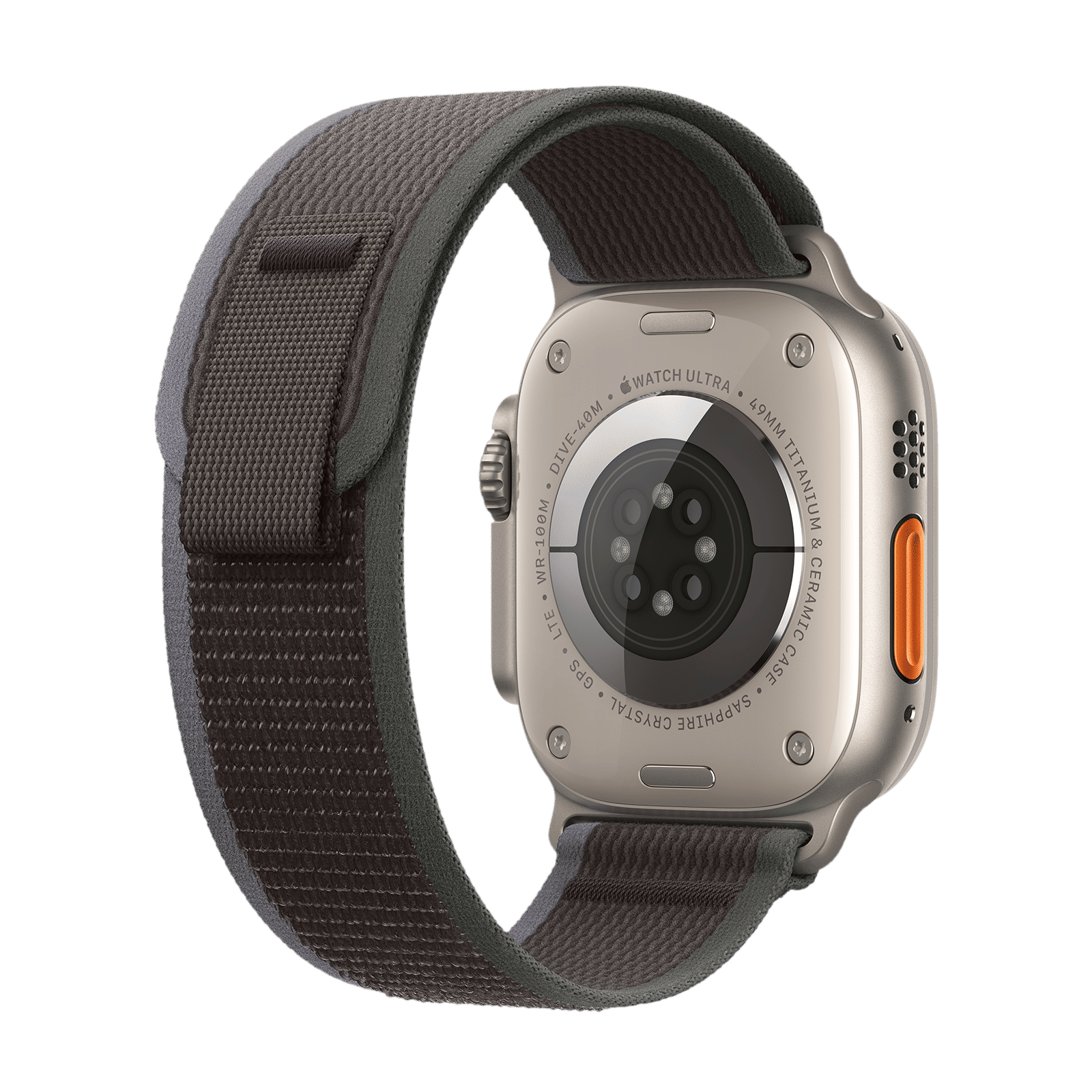 Apple Watch Ultra 2 GPS+Cellular with Blue/Black Trail Loop - S/M (49mm Display, Titanium Case)_3