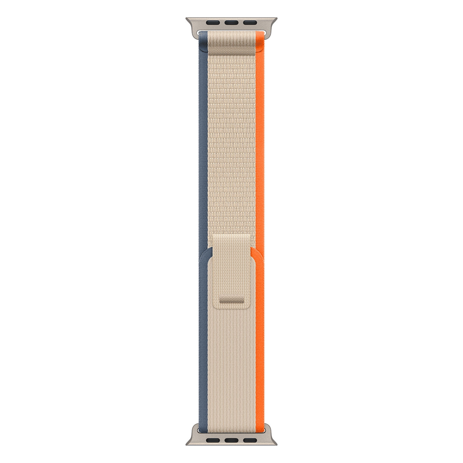Apple Polyester, Spandex & Nylon Trail Loop for Apple (44mm / 45mm / 49mm, M/L) (Ultra-Thin & Lightweight, Orange & Beige) Apple Polyester, Spandex & Nylon Trail Loop for Apple (44mm / 45mm / 49mm, M/L) (Ultra-Thin & Lightweight, Orange & Beige)_1