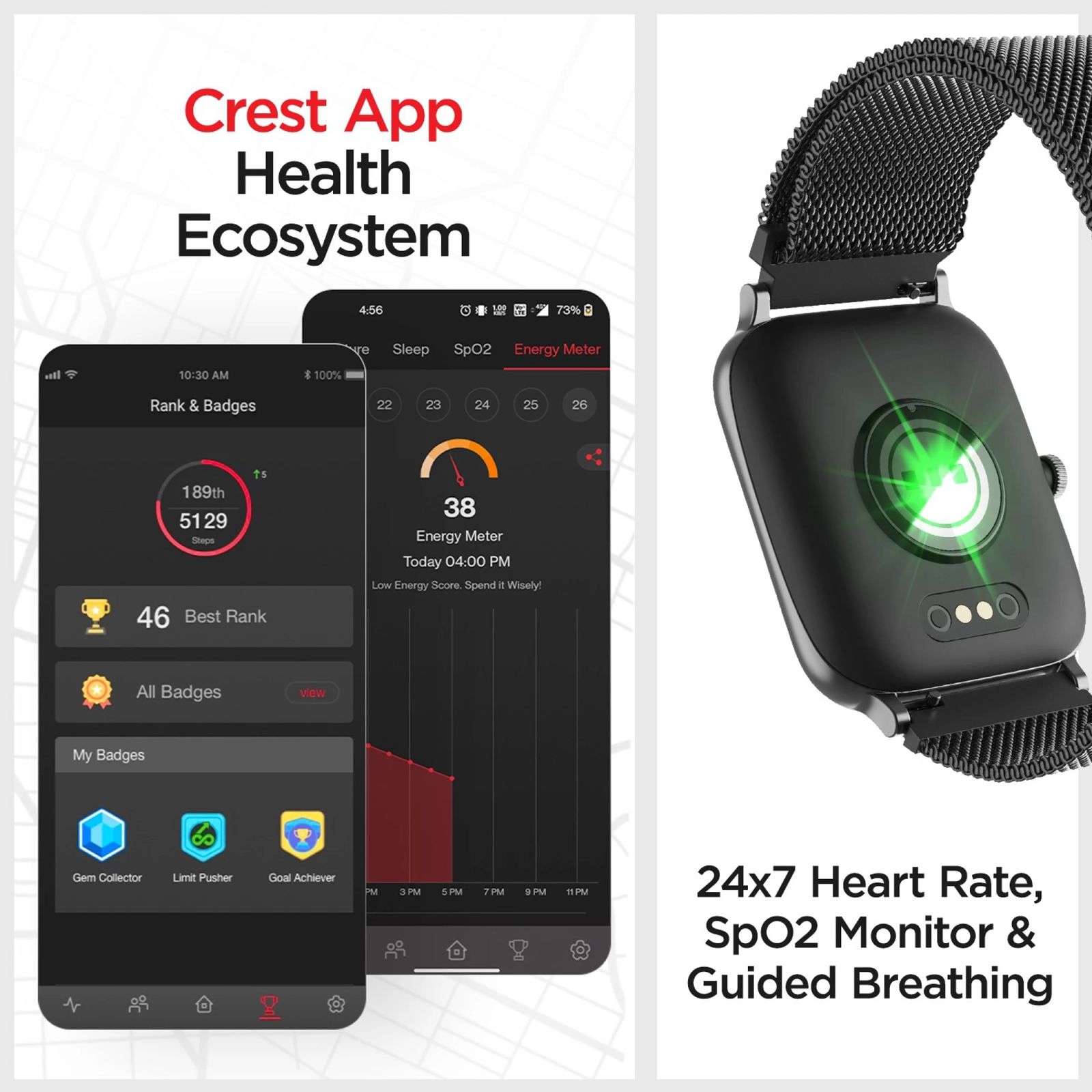 boAt Storm Pro Call Smartwatch with Bluetooth Calling (45.2mm AMOLED Display, IP68 Water Resistant, Metallic Black Strap)_6