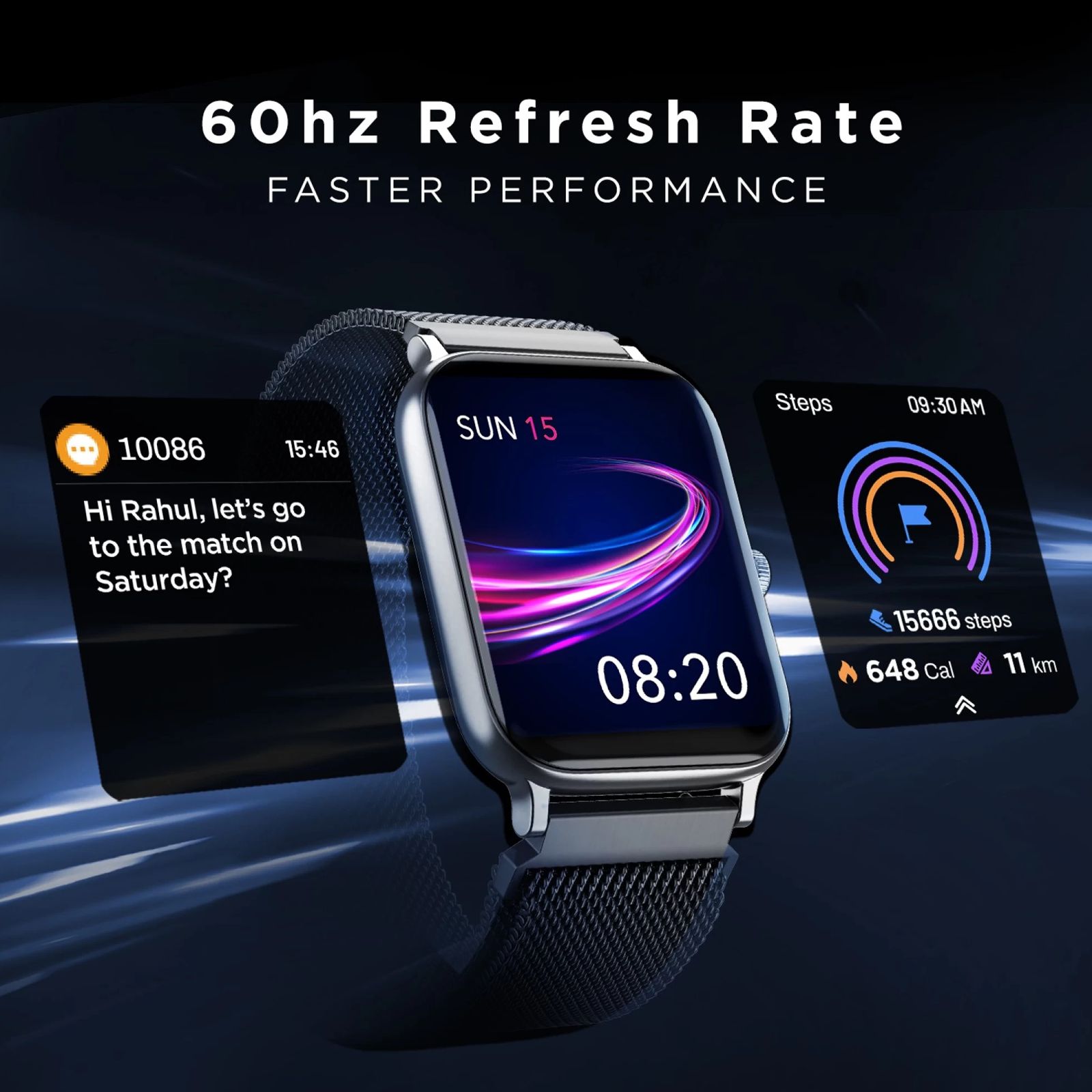boAt Storm Pro Call Smartwatch with Bluetooth Calling (45.2mm AMOLED Display, IP68 Water Resistant, Metallic Black Strap)_8