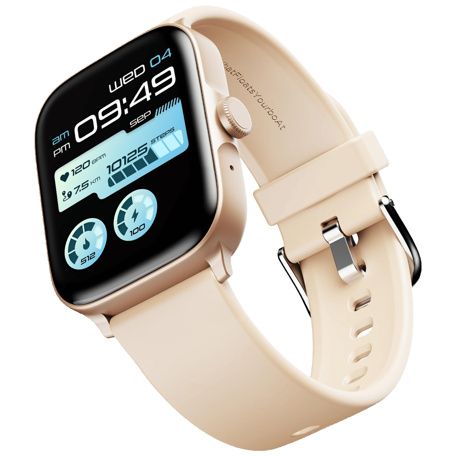 boAt Ultima Call Smartwatch with Bluetooth Calling (46.4mm HD Display, IP68 Sweat Resistant, Cherry Blossom Strap) boAt Ultima Call Smartwatch with Bluetooth Calling (46.4mm HD Display, IP68 Sweat Resistant, Cherry Blossom Strap)_1