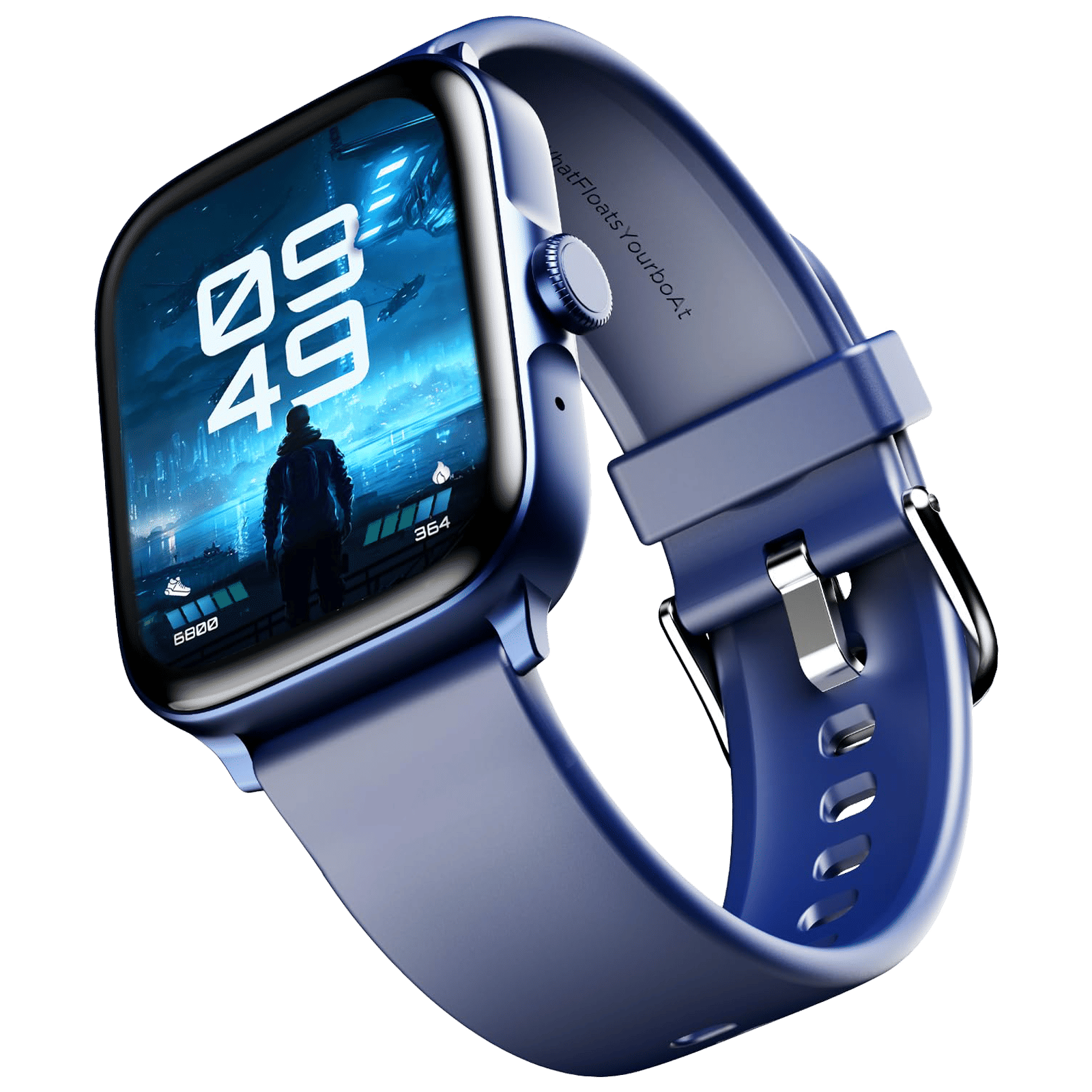 boAt Ultima Call Smartwatch with Bluetooth Calling (46.5mm HD Display, IP68 Sweat Resistant, Cool Blue Strap) boAt Ultima Call Smartwatch with Bluetooth Calling (46.5mm HD Display, IP68 Sweat Resistant, Cool Blue Strap)_1