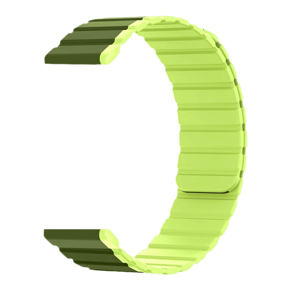 GRIPP Dual Reverser Silicon Magnetic Strap for Apple Watch Ultra 2, WatchUltra, Watch Series SE, 4, 5, 6, 7, 8, 9 & 10 (44mm / 45mm / 46mm / 49mm) (Lightweight, Military Parrot Green) GRIPP Dual Reverser Silicon Magnetic Strap for Apple Watch Ultra 2, WatchUltra, Watch Series SE, 4, 5, 6, 7, 8, 9 & 10 (44mm / 45mm / 46mm / 49mm) (Lightweight, Military Parrot Green)_1