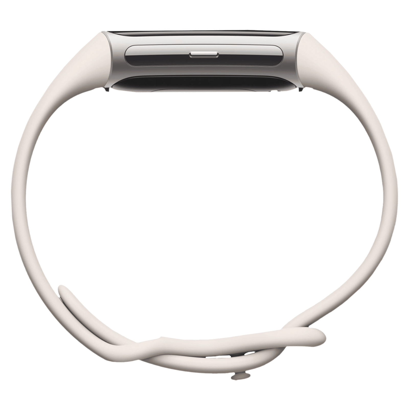 fitbit Charge 6 Fitness Tracker with Stress Management (1.03 Inch, 5ATM Water Resistance, Porcelain & Silver Aluminium Strap)_7