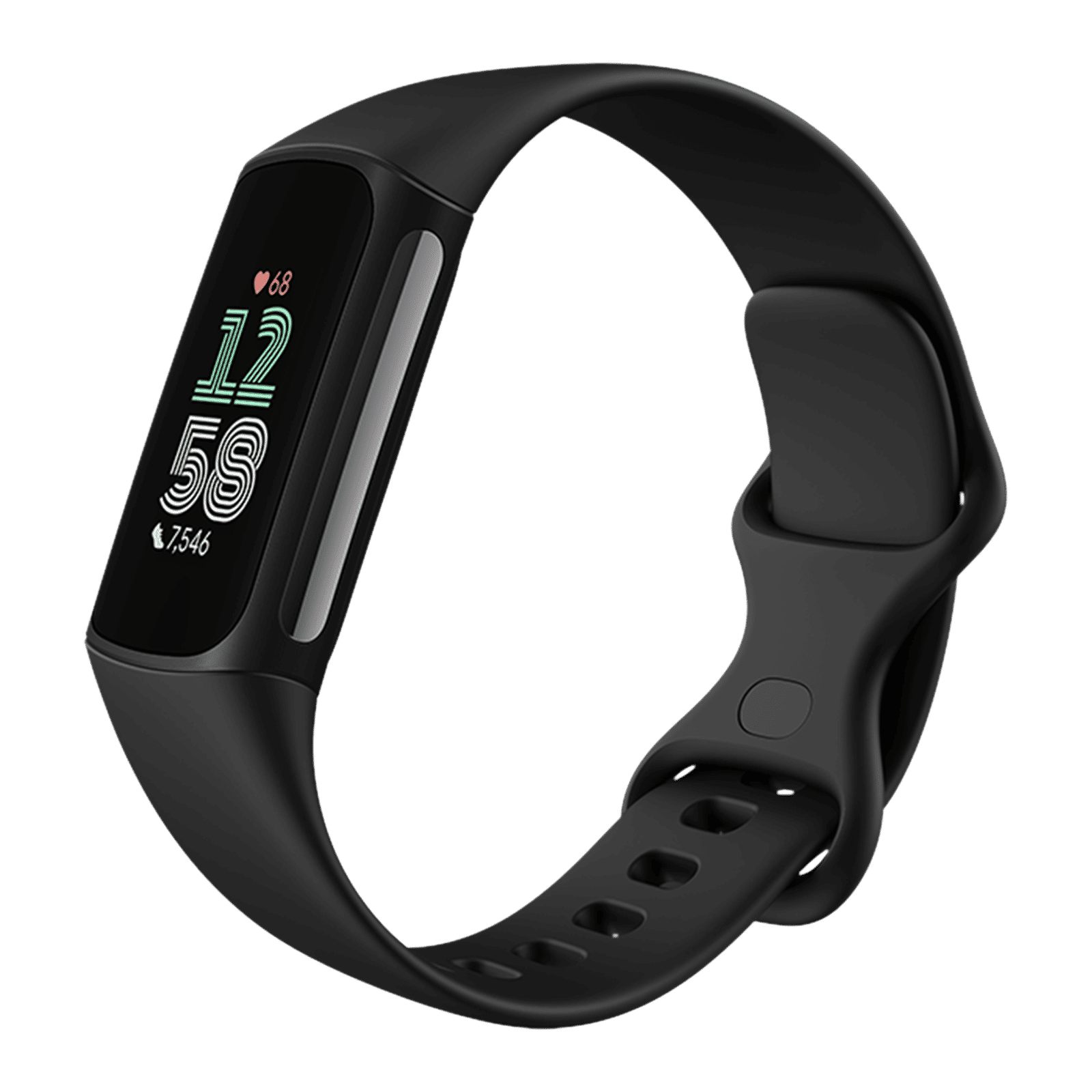 fitbit Charge 6 Fitness Tracker with Stress Management (1.03 Inch, 5ATM Water Resistance, Obsidian & Black Aluminium Strap)_4