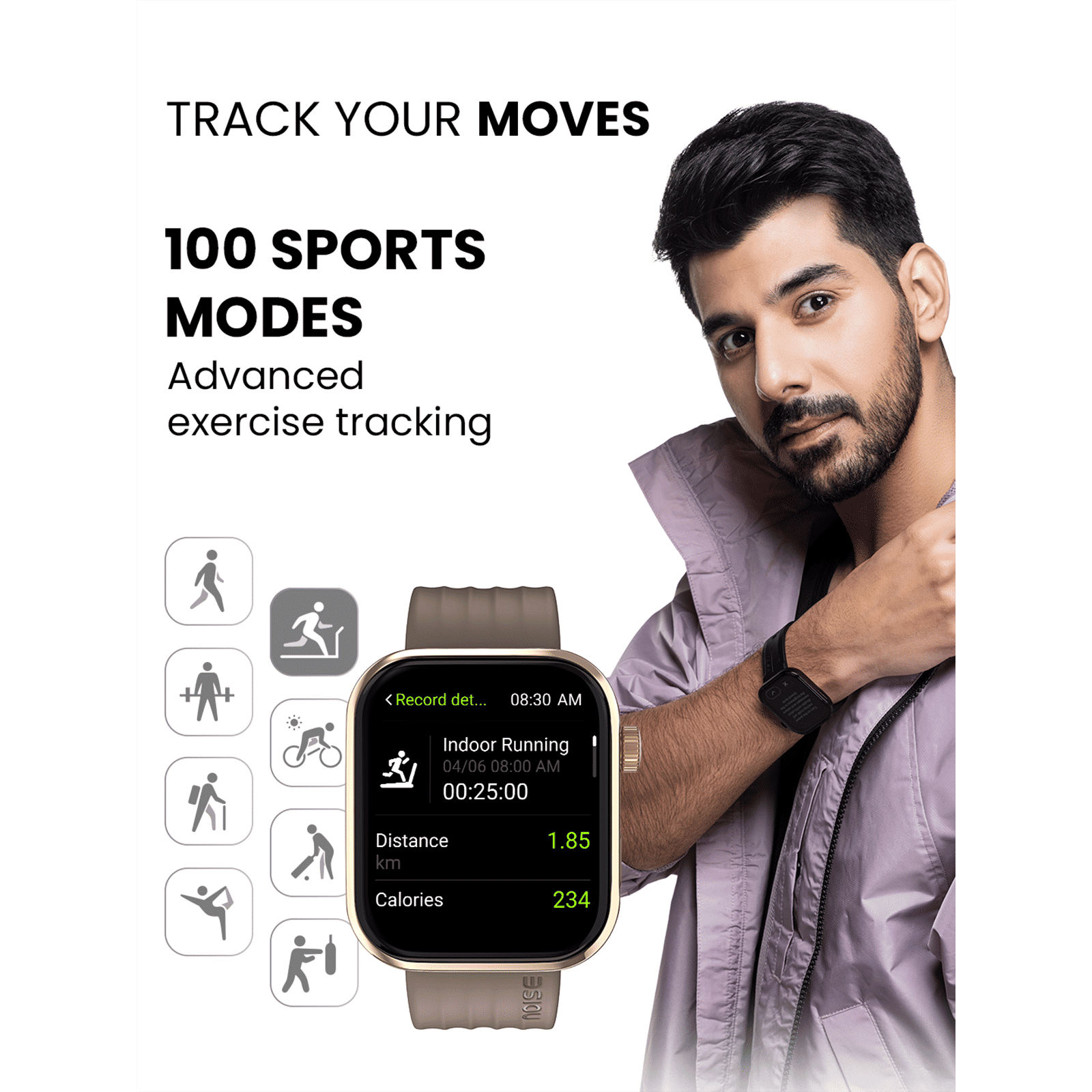 noise ColorFit Pro 5 Smartwatch with Bluetooth Calling (46.99mm AMOLED Display, IP68 Water Resistant, Elite Black Strap) noise ColorFit Pro 5 Smartwatch with Bluetooth Calling (46.99mm AMOLED Display, IP68 Water Resistant, Elite Black Strap)_13