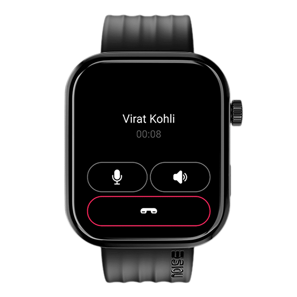 noise ColorFit Pro 5 Smartwatch with Bluetooth Calling (46.99mm AMOLED Display, IP68 Water Resistant, Midnight Black Strap)_1