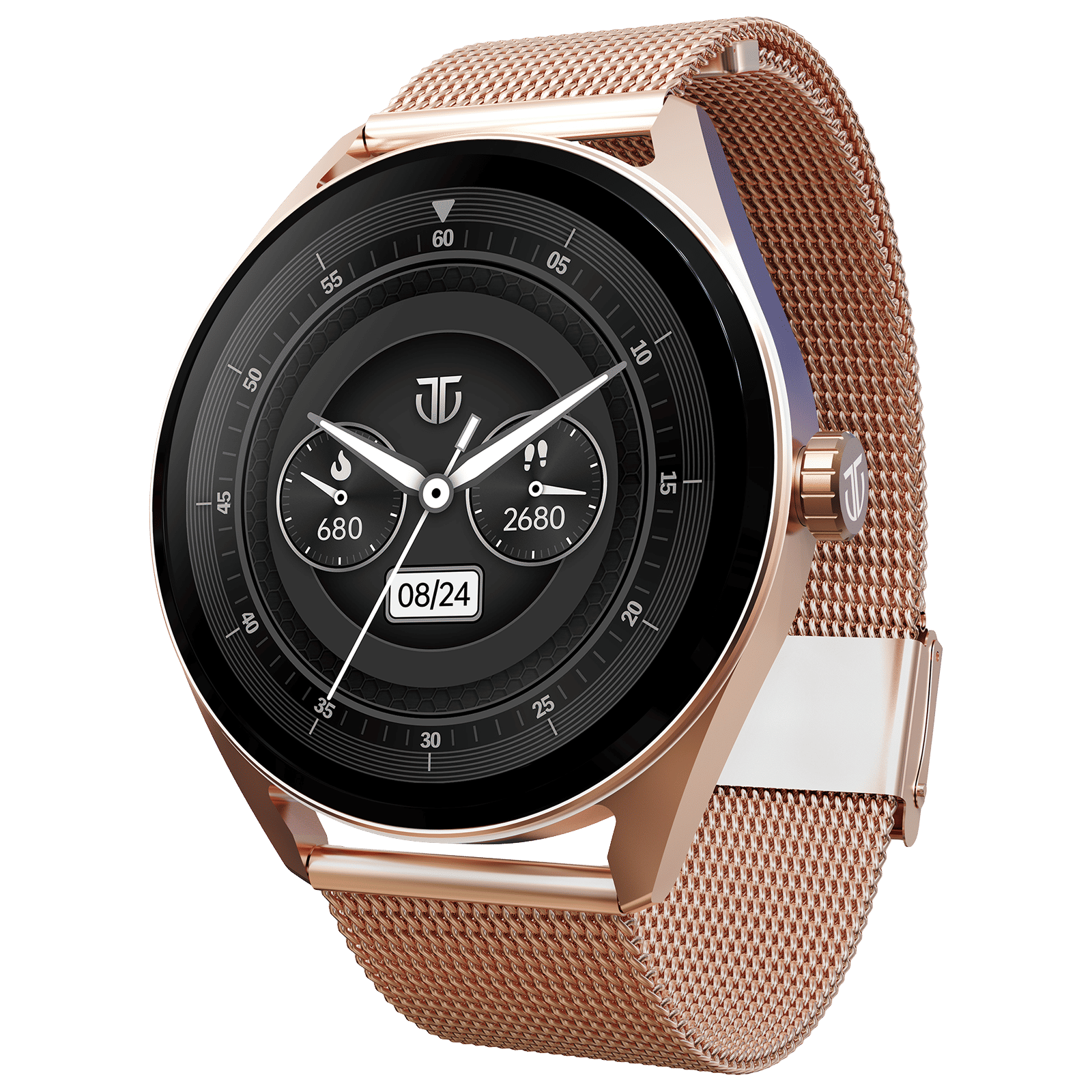 TITAN Crest Smartwatch with Bluetooth Calling (36.3mm AMOLED Display, IP68 Water Resistant, Rose Gold Strap) TITAN Crest Smartwatch with Bluetooth Calling (36.3mm AMOLED Display, IP68 Water Resistant, Rose Gold Strap)_3