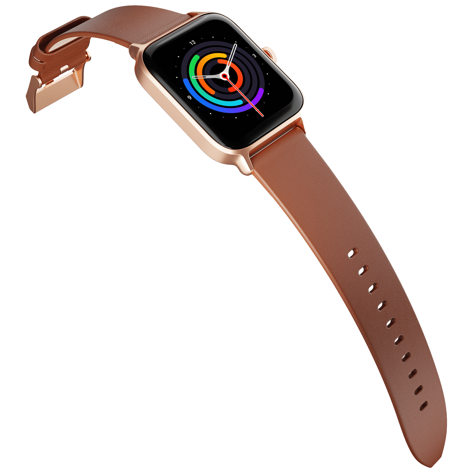 TITAN Traveller Smartwatch with Bluetooth Calling (45.2mm AMOLED Display, IP68 Water Resistant, Brown Strap) TITAN Traveller Smartwatch with Bluetooth Calling (45.2mm AMOLED Display, IP68 Water Resistant, Brown Strap)_7