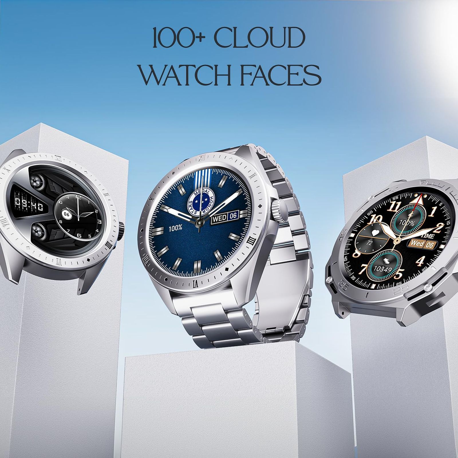 boAt Enigma Switch Smartwatch with Bluetooth Calling (35.3mm HD Display, IP68 Sweat Resistant, Steel Silver Strap)_5