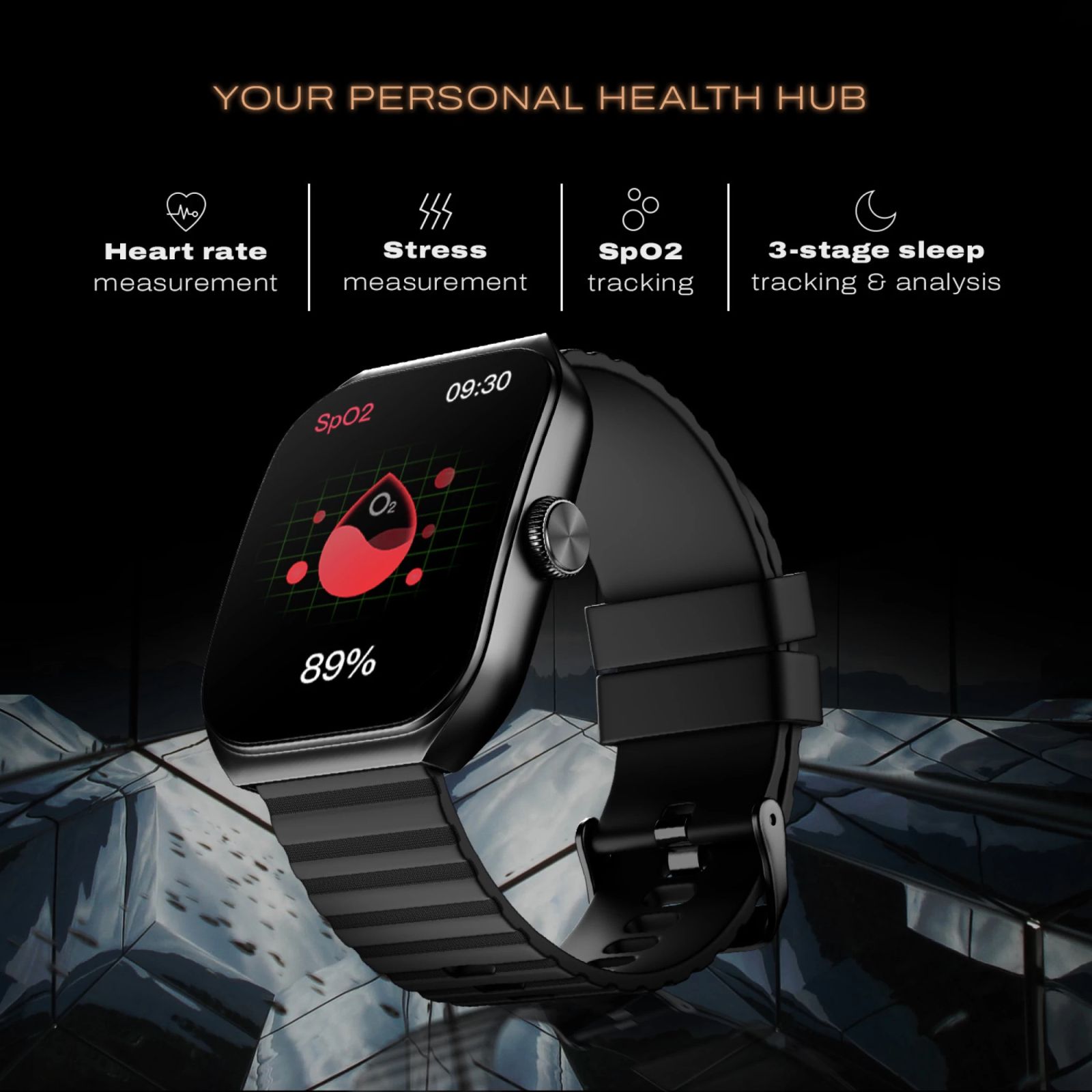 noise ColorFit Hexa Smartwatch with Bluetooth Calling (49.7mm AMOLED Display, IP67 Water Resistant, Jet Black Strap) noise ColorFit Hexa Smartwatch with Bluetooth Calling (49.7mm AMOLED Display, IP67 Water Resistant, Jet Black Strap)_7