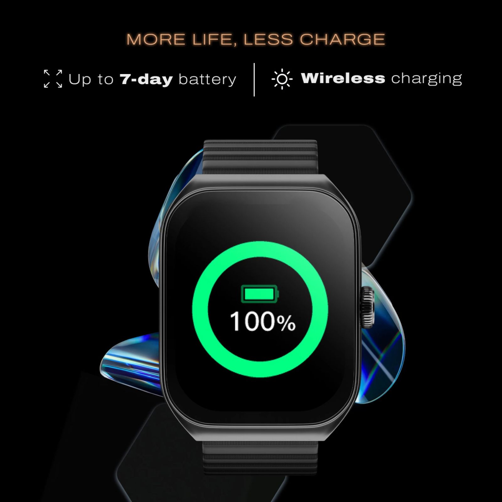 noise ColorFit Hexa Smartwatch with Bluetooth Calling (49.7mm AMOLED Display, IP67 Water Resistant, Jet Black Strap) noise ColorFit Hexa Smartwatch with Bluetooth Calling (49.7mm AMOLED Display, IP67 Water Resistant, Jet Black Strap)_8