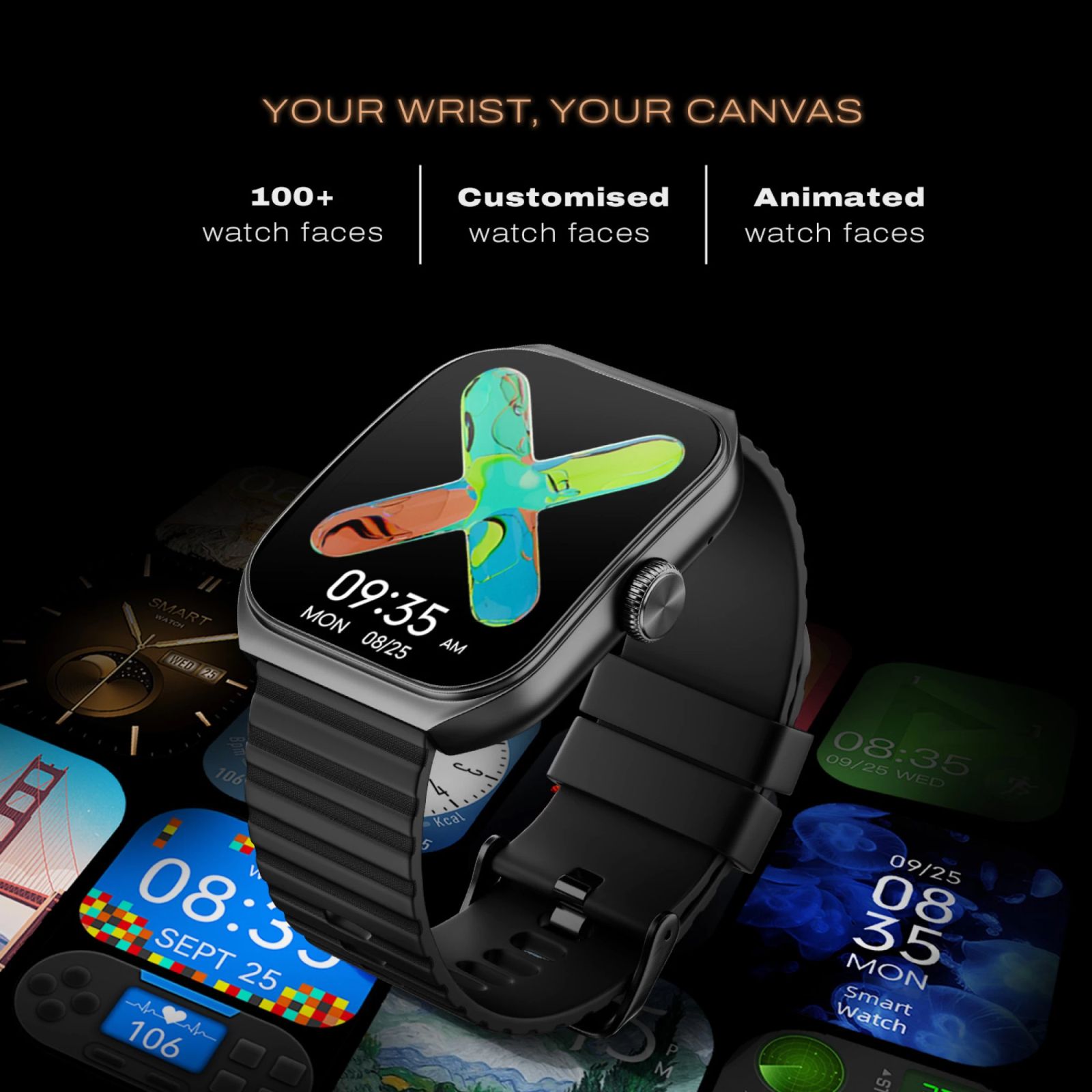 noise ColorFit Hexa Smartwatch with Bluetooth Calling (49.7mm AMOLED Display, IP67 Water Resistant, Jet Black Strap) noise ColorFit Hexa Smartwatch with Bluetooth Calling (49.7mm AMOLED Display, IP67 Water Resistant, Jet Black Strap)_12