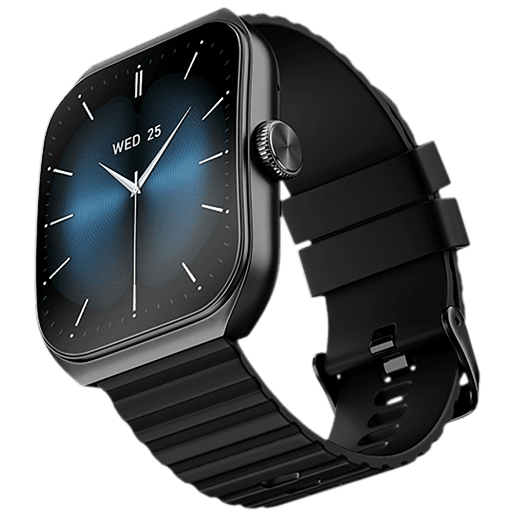 noise ColorFit Hexa Smartwatch with Bluetooth Calling (49.7mm AMOLED Display, IP67 Water Resistant, Jet Black Strap) noise ColorFit Hexa Smartwatch with Bluetooth Calling (49.7mm AMOLED Display, IP67 Water Resistant, Jet Black Strap)_3