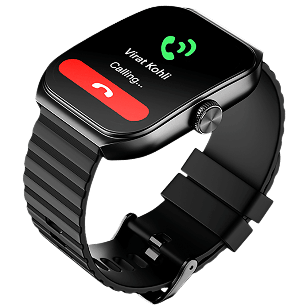 noise ColorFit Hexa Smartwatch with Bluetooth Calling (49.7mm AMOLED Display, IP67 Water Resistant, Jet Black Strap) noise ColorFit Hexa Smartwatch with Bluetooth Calling (49.7mm AMOLED Display, IP67 Water Resistant, Jet Black Strap)_5