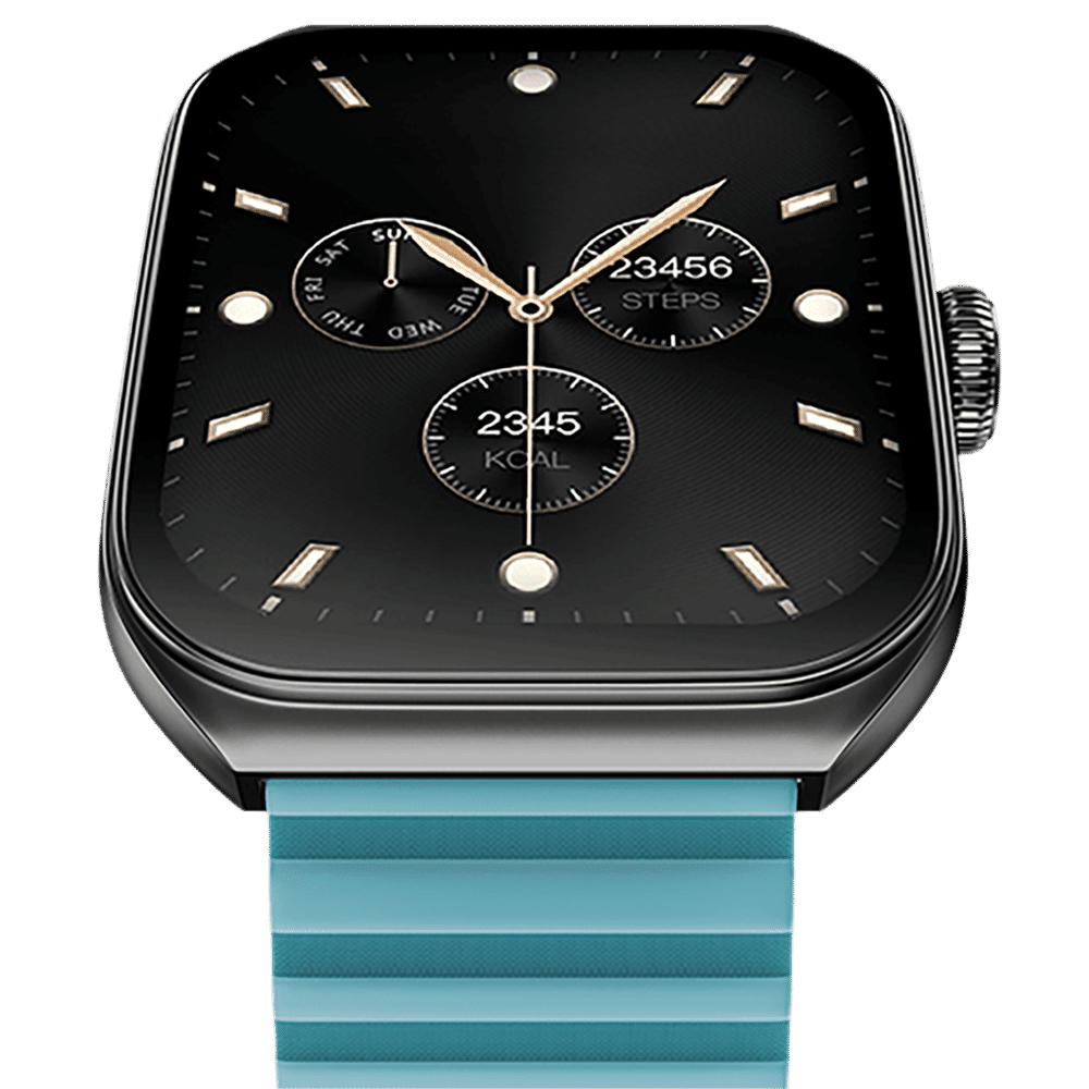 noise ColorFit Hexa Smartwatch with Bluetooth Calling (49.7mm AMOLED Display, IP67 Water Resistant, Teal Blue Strap) noise ColorFit Hexa Smartwatch with Bluetooth Calling (49.7mm AMOLED Display, IP67 Water Resistant, Teal Blue Strap)_3