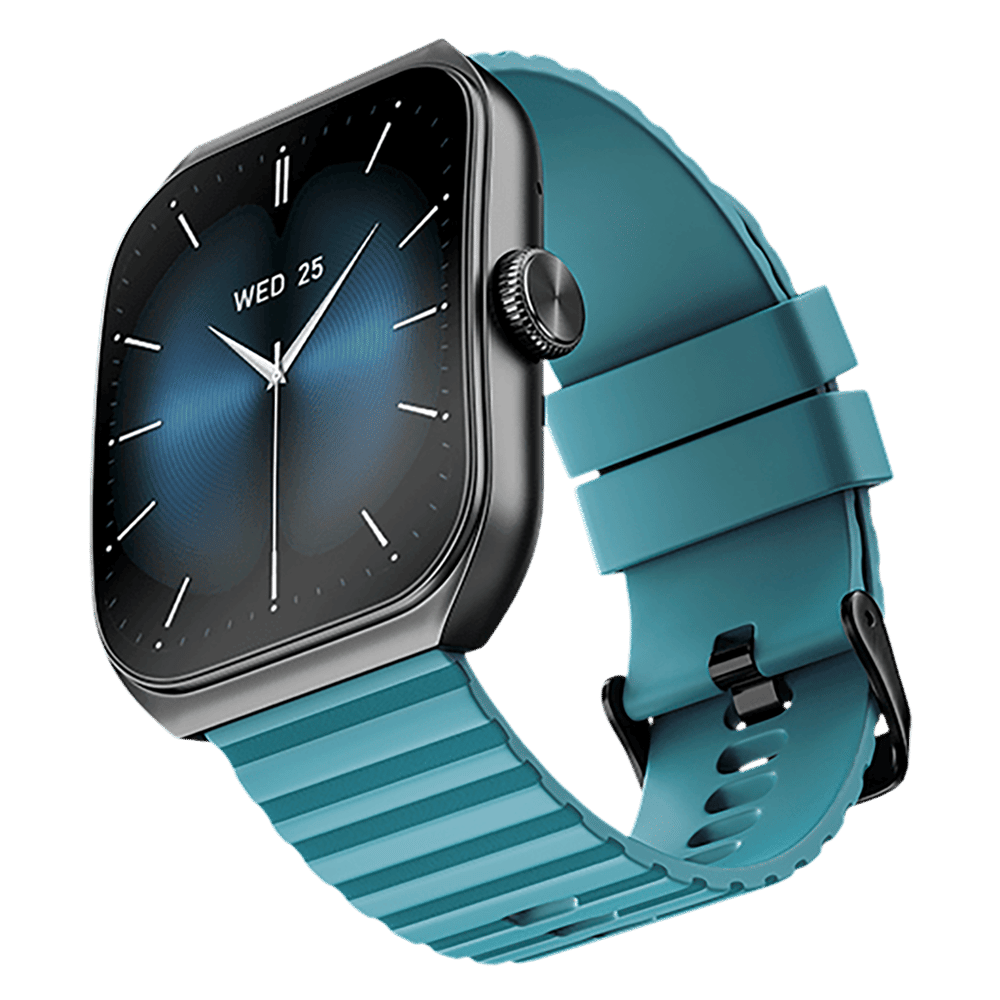 noise ColorFit Hexa Smartwatch with Bluetooth Calling (49.7mm AMOLED Display, IP67 Water Resistant, Teal Blue Strap) noise ColorFit Hexa Smartwatch with Bluetooth Calling (49.7mm AMOLED Display, IP67 Water Resistant, Teal Blue Strap)_4