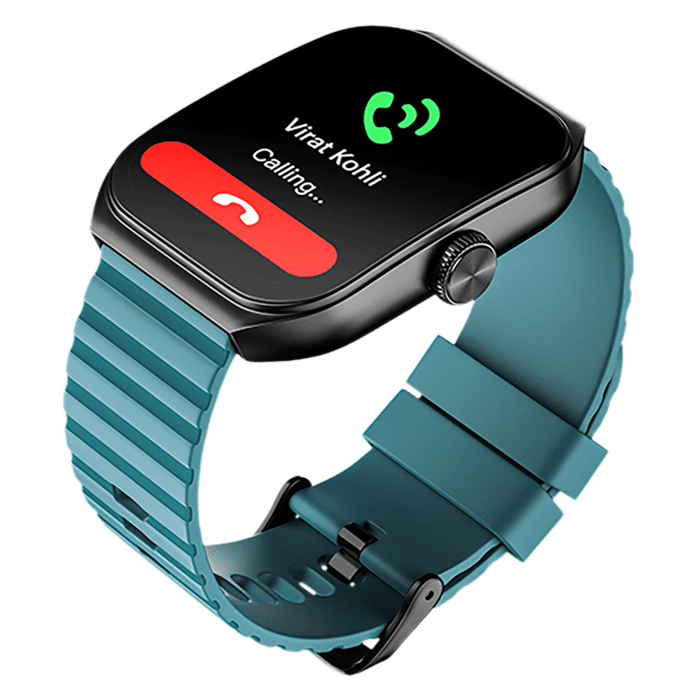 noise ColorFit Hexa Smartwatch with Bluetooth Calling (49.7mm AMOLED Display, IP67 Water Resistant, Teal Blue Strap) noise ColorFit Hexa Smartwatch with Bluetooth Calling (49.7mm AMOLED Display, IP67 Water Resistant, Teal Blue Strap)_5