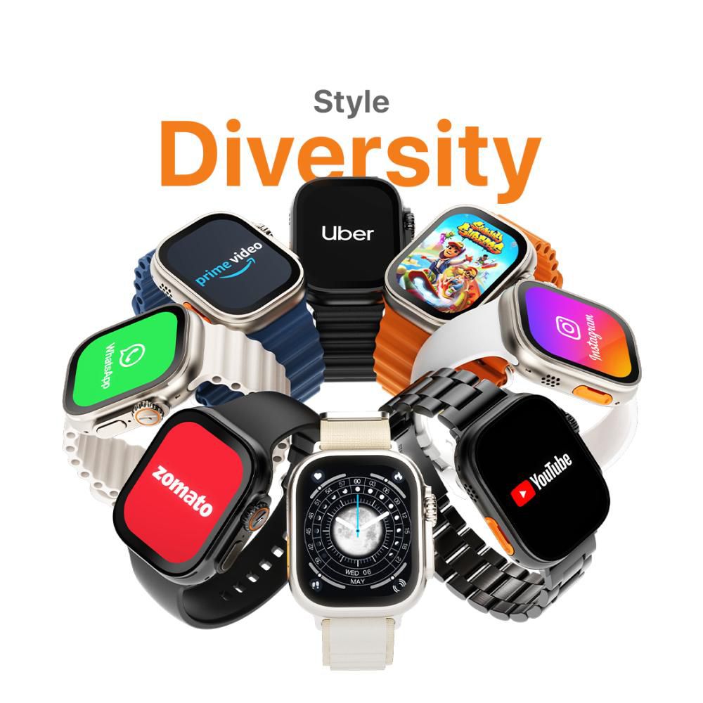 FIRE-BOLTT Oracle GPS+Wi-Fi+4G SIM+Bluetooth Android OS Wristphone (50mm Display, ARM CortexTM A53 MP, Play Store Unlimited Apps, Crystal Tide Strap)_5